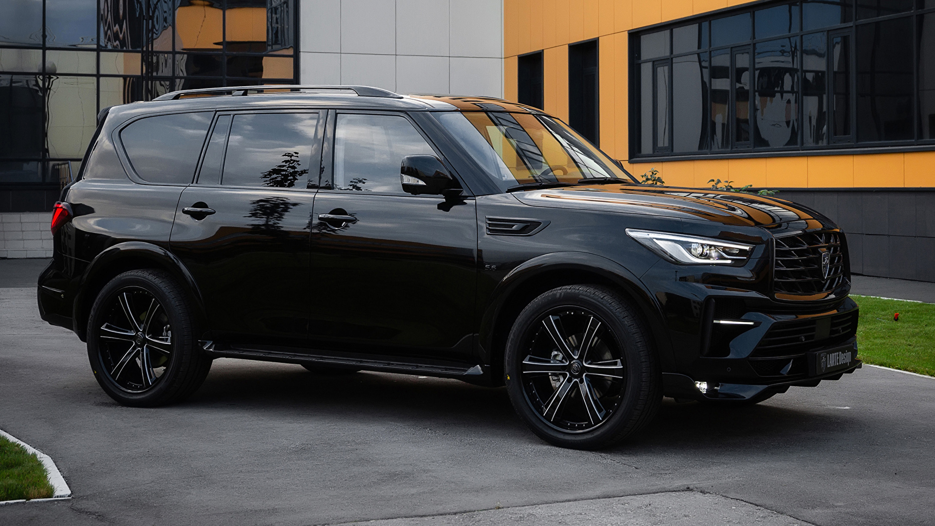 Фото SUV 2018-19 Larte Design Infiniti QX80 Missuro Черный 1920x1080