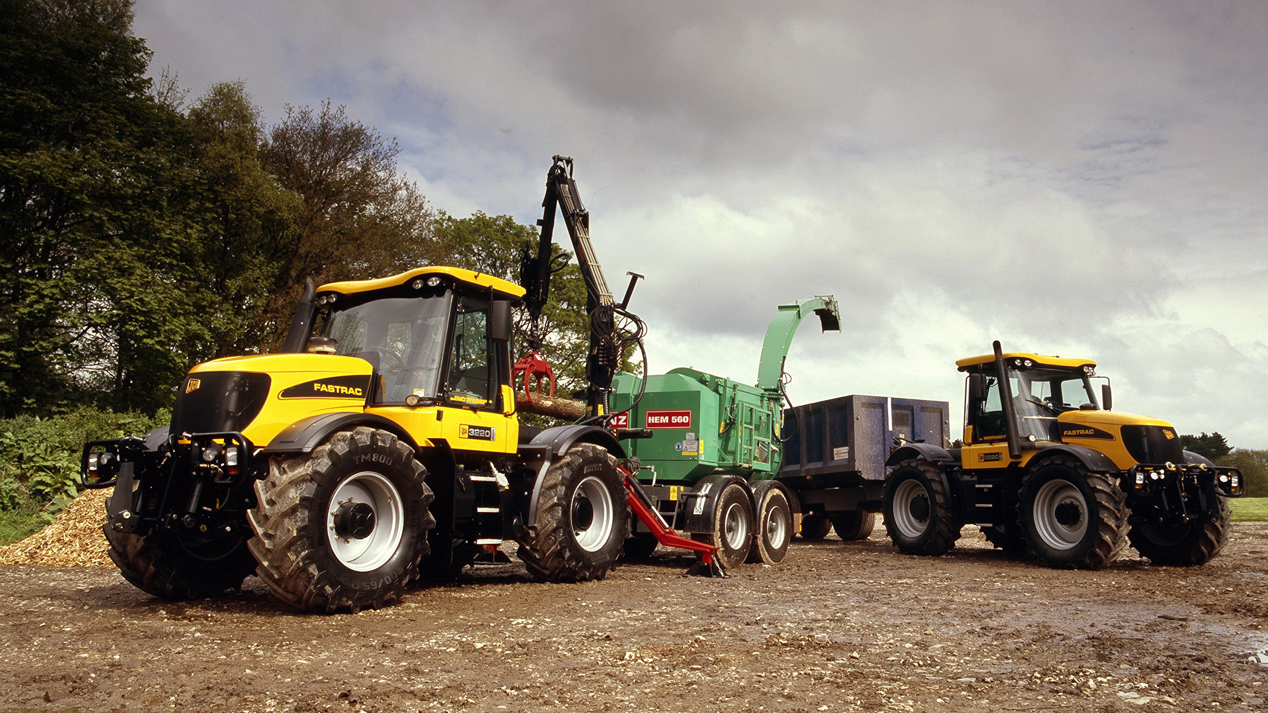 壁紙 2560x1440 農業機械 02 06 Jcb Fastrac 32 トラクター 2 二つ ダウンロード 写真