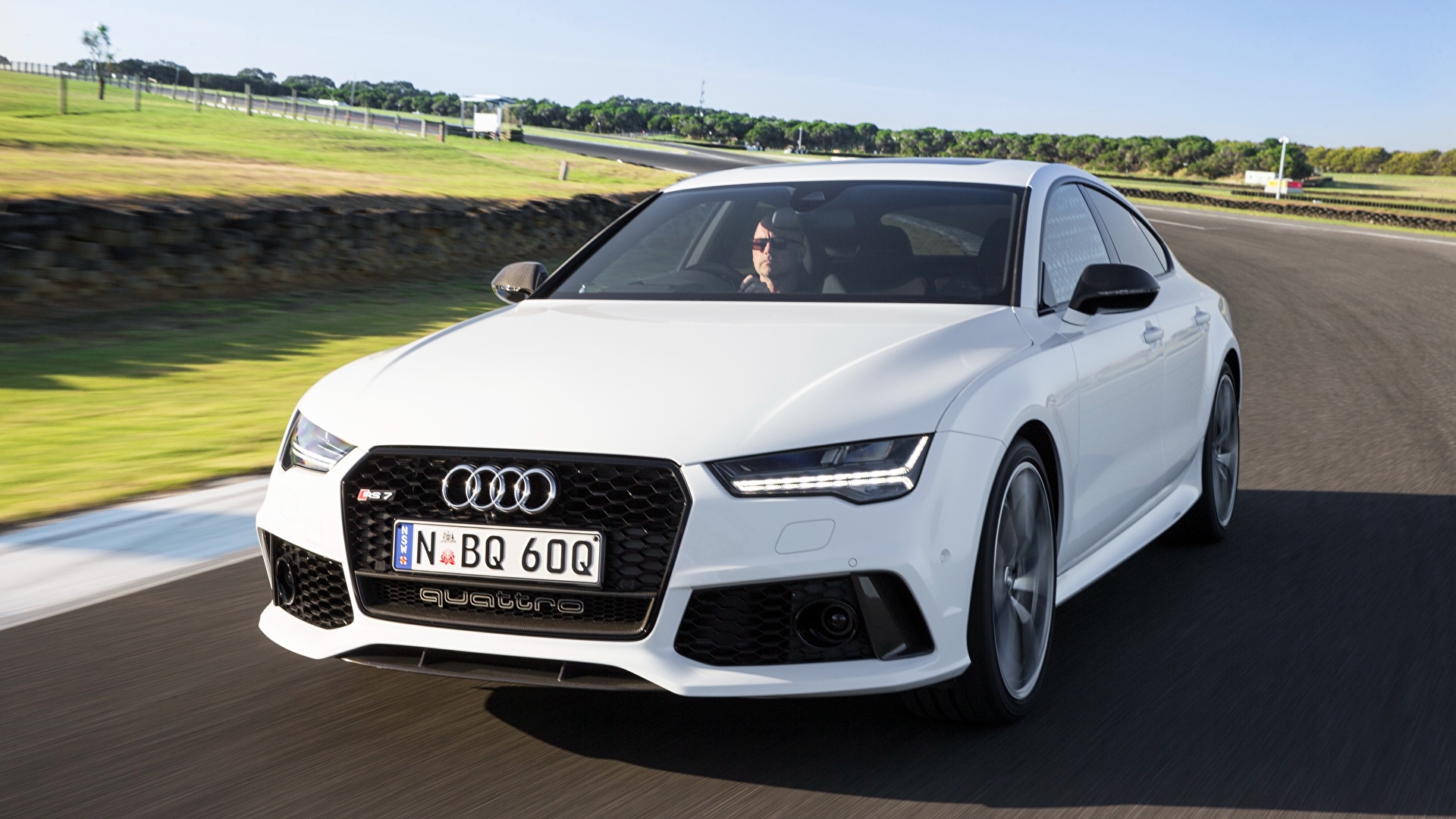 Ауди rs7 белая