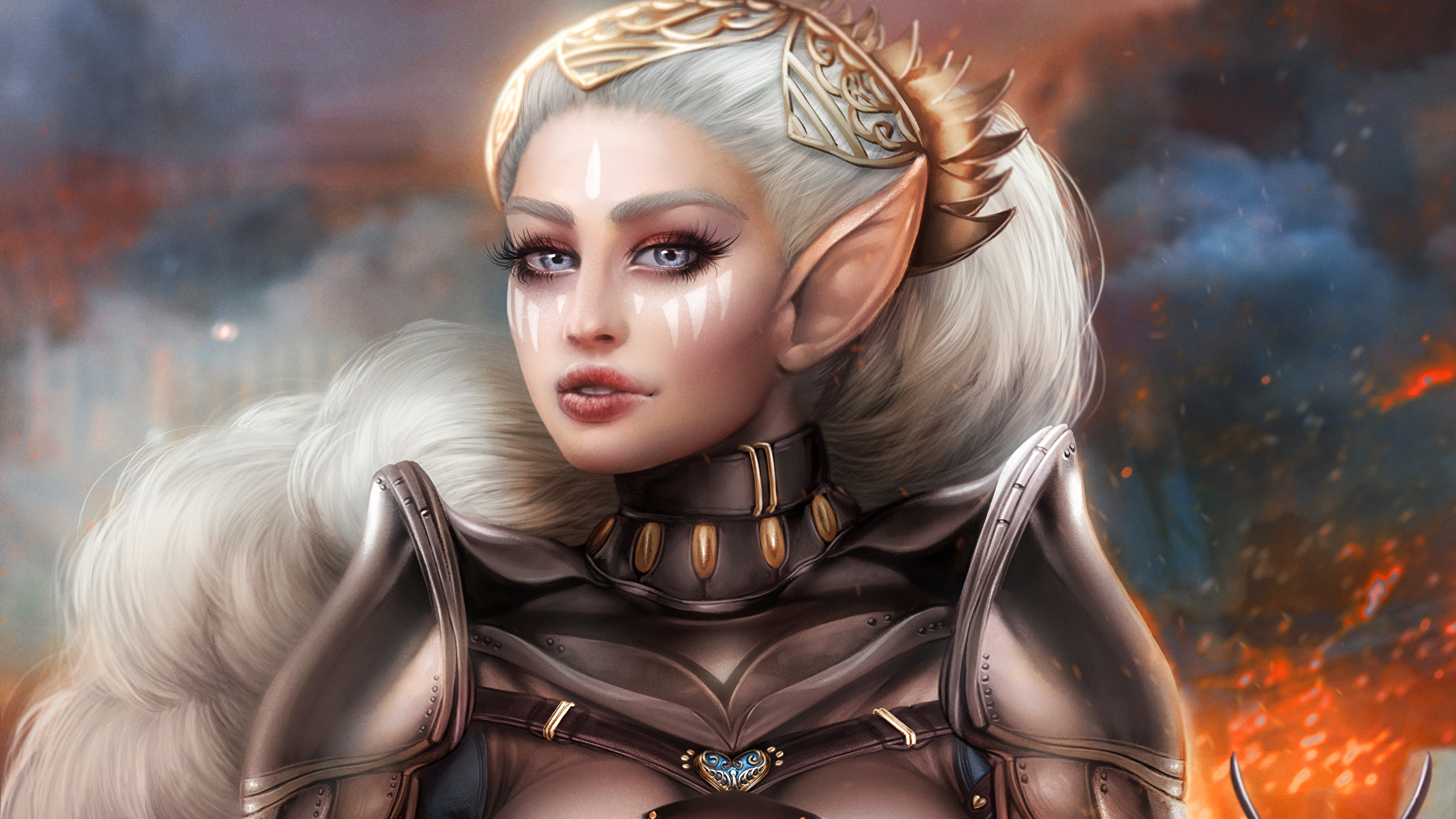 Blonde Elf Female Characters in Fantasy Literature - wide 1