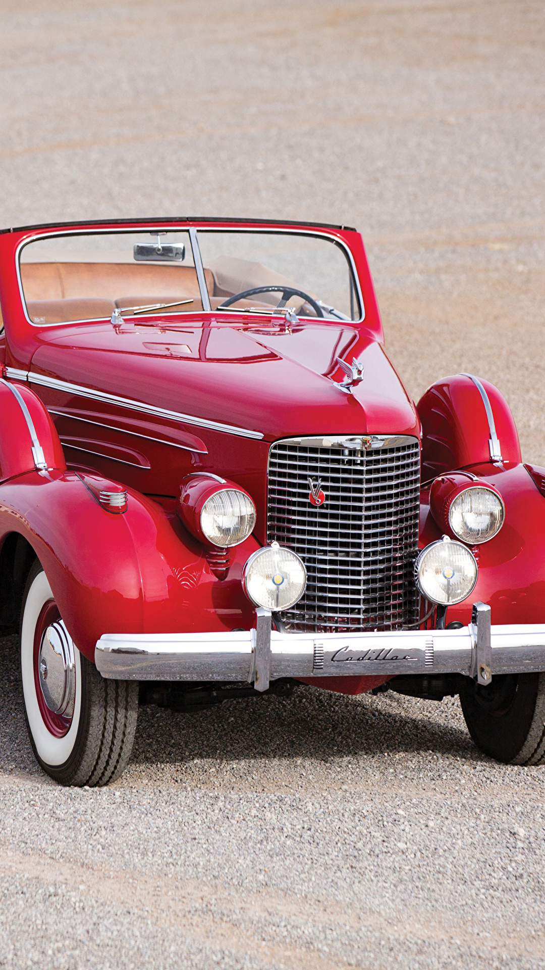 Фотографии Cadillac 1938 V16 Convertible Coupe by 1080x1920