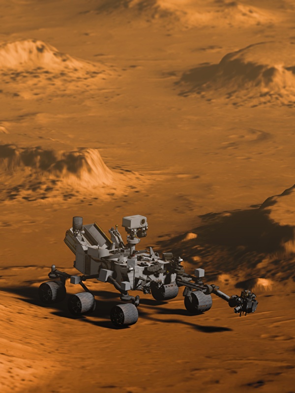 Achtergronden Mars Science Laboratory Curiosity, NASA Ruimte 600x800 voor Mobiele telefoon