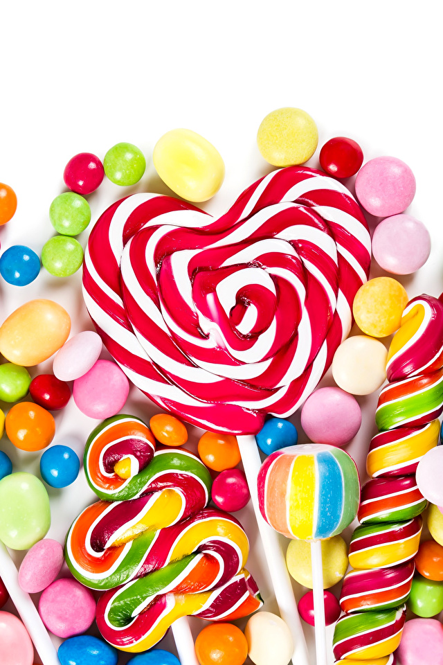 HD wallpaper assortedcolor lollipops colorful candy sweet multi  Colored  Wallpaper Flare
