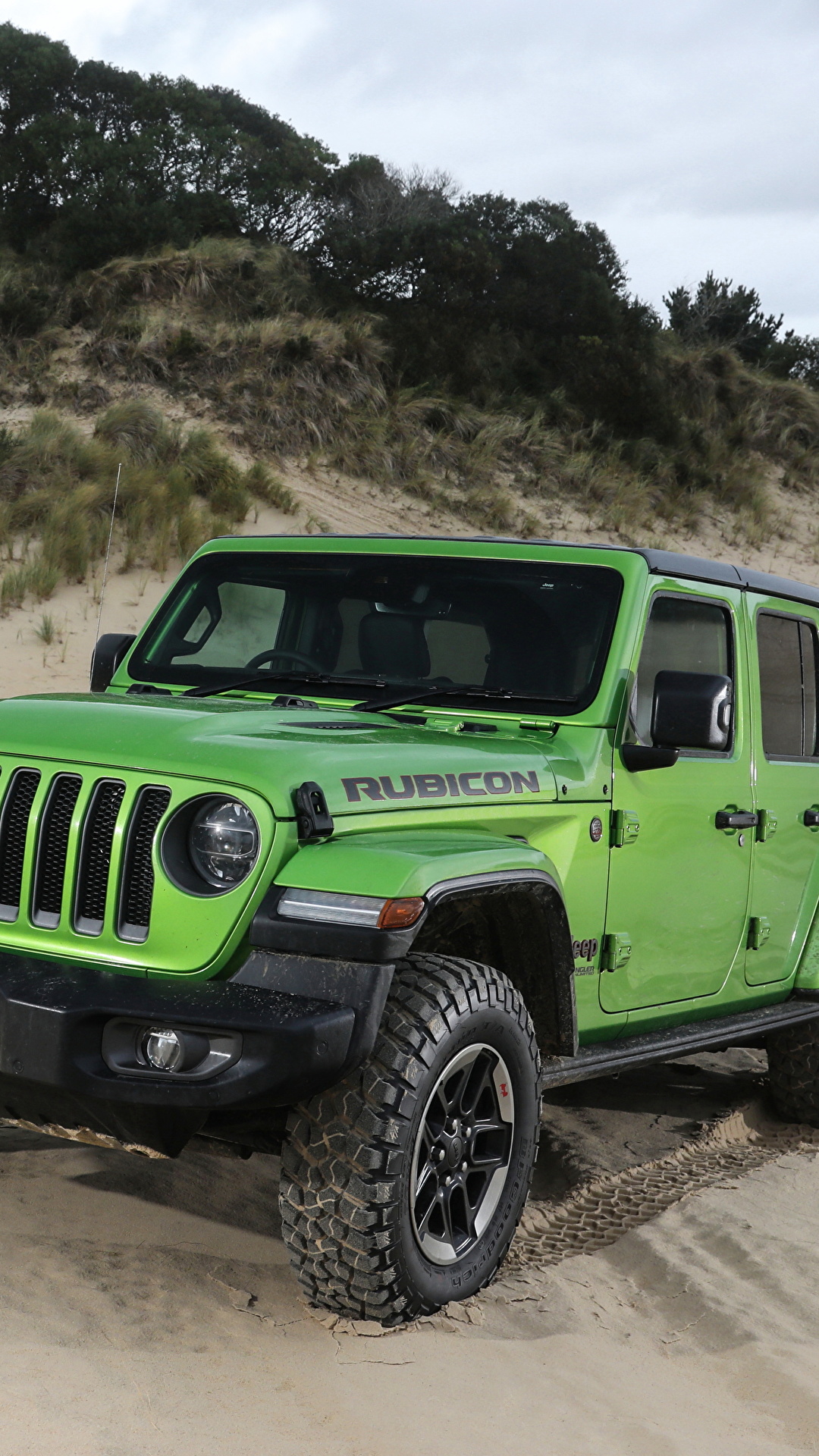 Картинки Jeep Внедорожник 2019 Wrangler Unlimited Rubicon 1080x1920