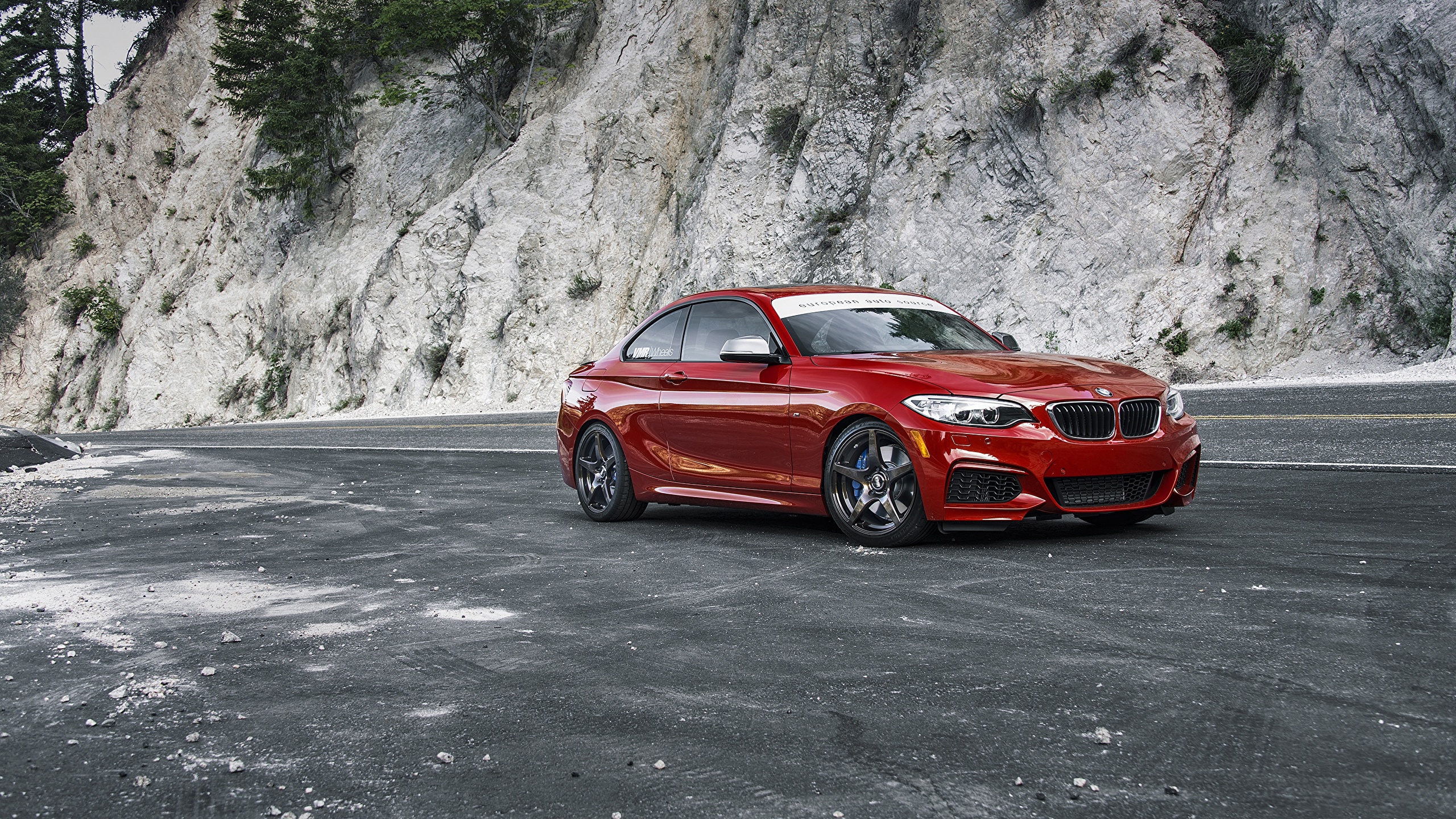 Images BMW F22 M235i Red Cars 2560x1440