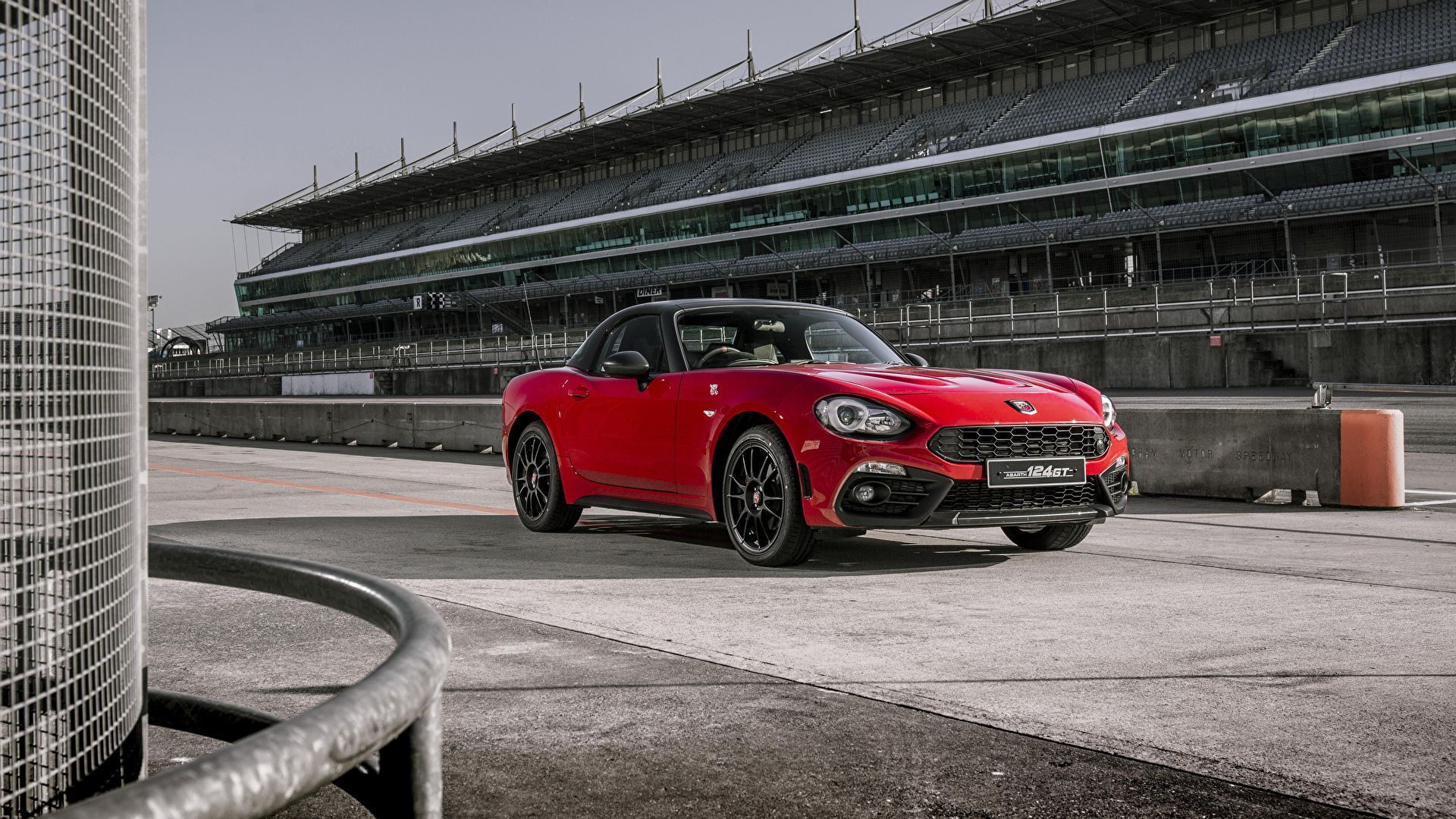 Pictures Abarth 2018 124 GT Red auto Metallic 1920x1080