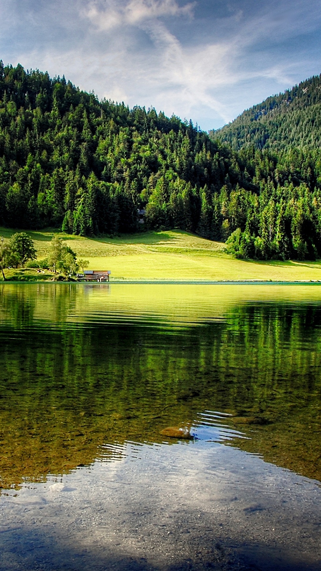 Fondos de Pantalla 1080x1920 Montañas Bosques Austria Lago Fotografía De  Paisaje Hintersteinersee lake, Tyrol Naturaleza descargar imagenes