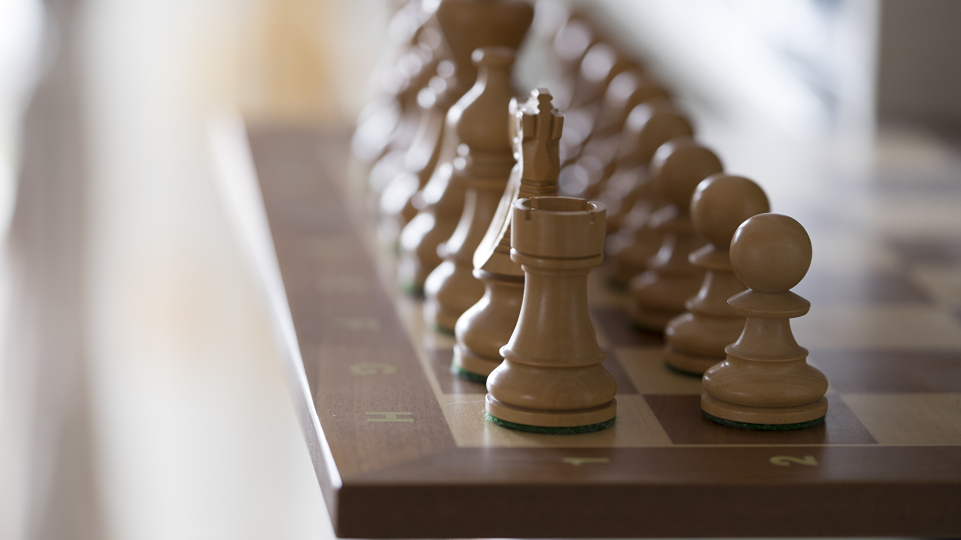 chess, closeup, board games  1920x1080 Wallpaper 