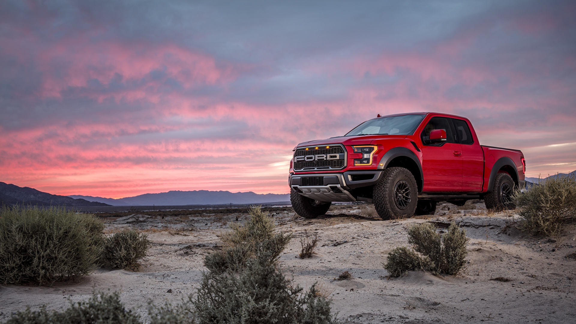 壁紙 19x1080 フォード モーター F 150 Raptor ピックアップトラック 赤 自動車 ダウンロード 写真