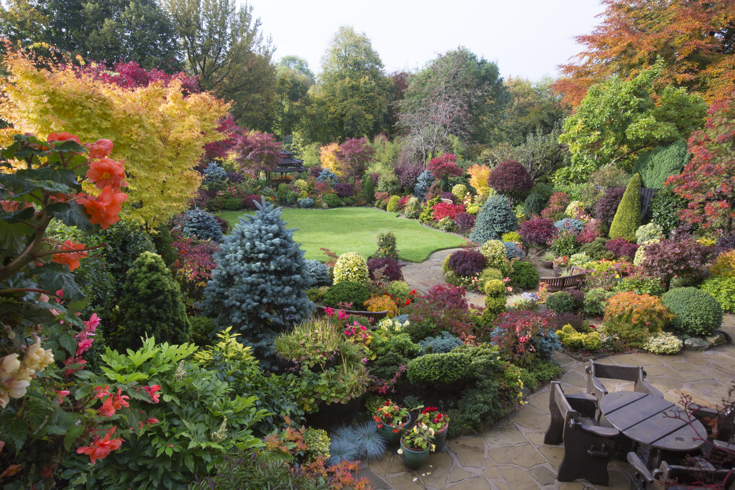 С какого года сад. Английские сады в Великобритании. Англия деревня кэмбэлфорд ланшадф садов.