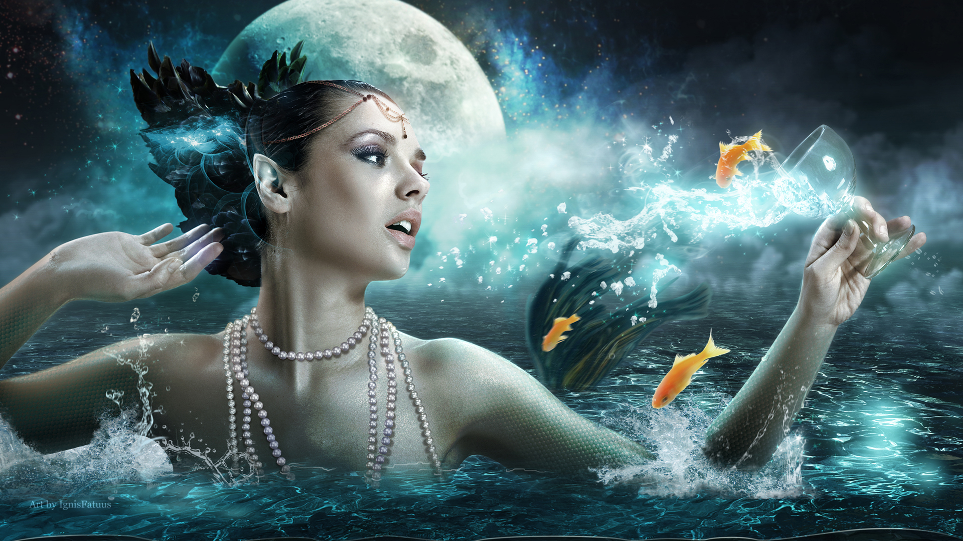 17 Hintergrundbilder Meerjungfrau Fantasy Kostenloser | Demyanova
