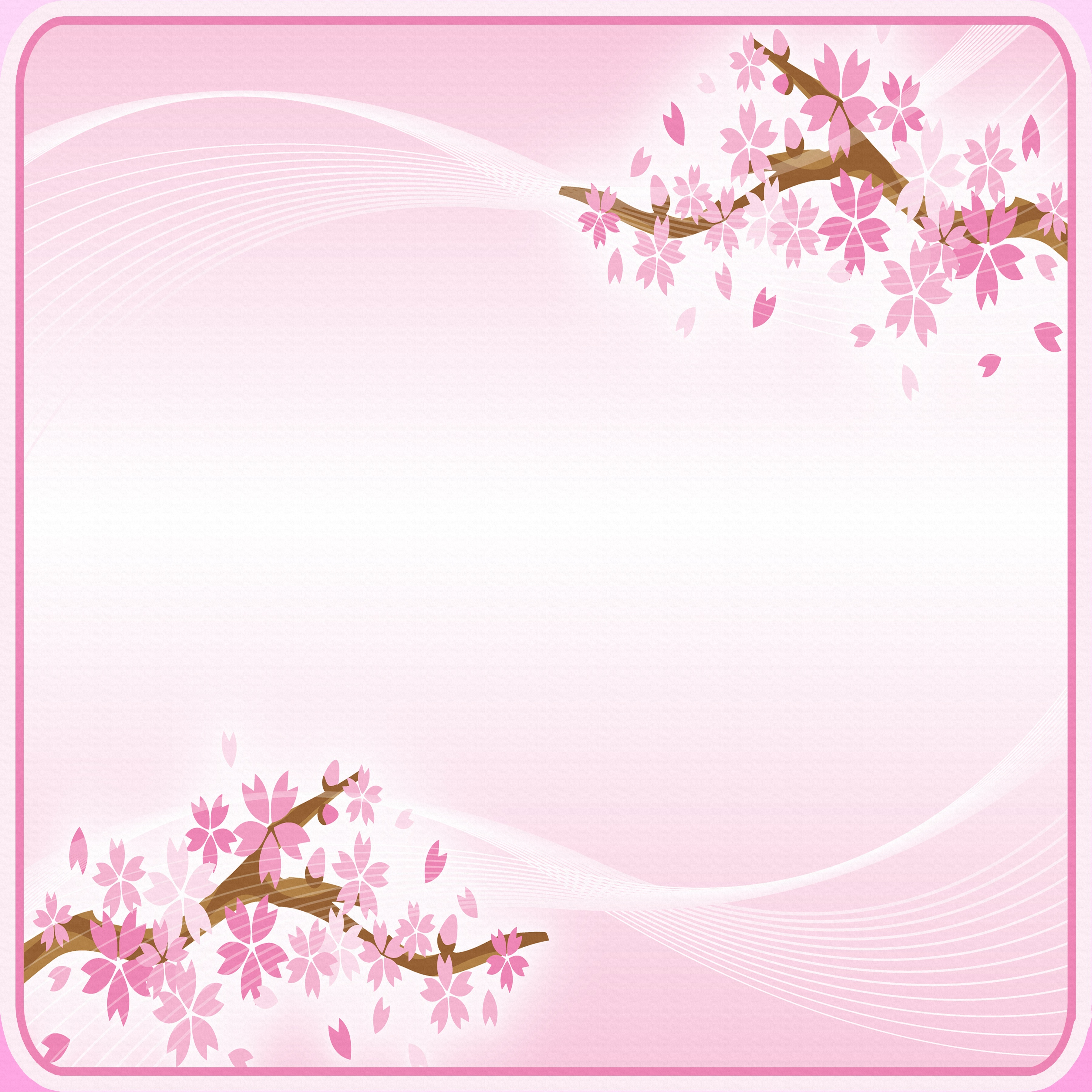 Сакура шаблон. Открытка с цветущей сакурой. Фон для открытки Сакура. Открытки Цветущая Сакура.