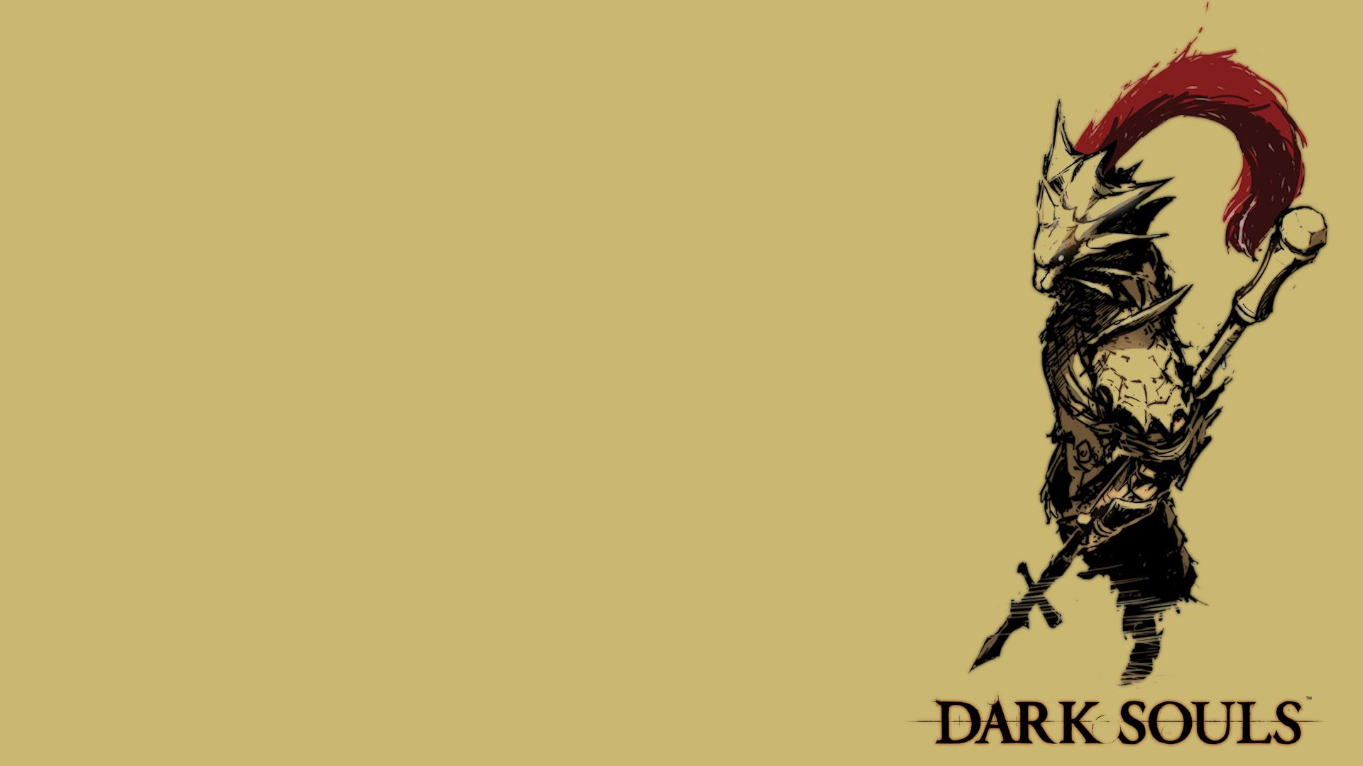 Wallpaper Dark Souls vdeo game