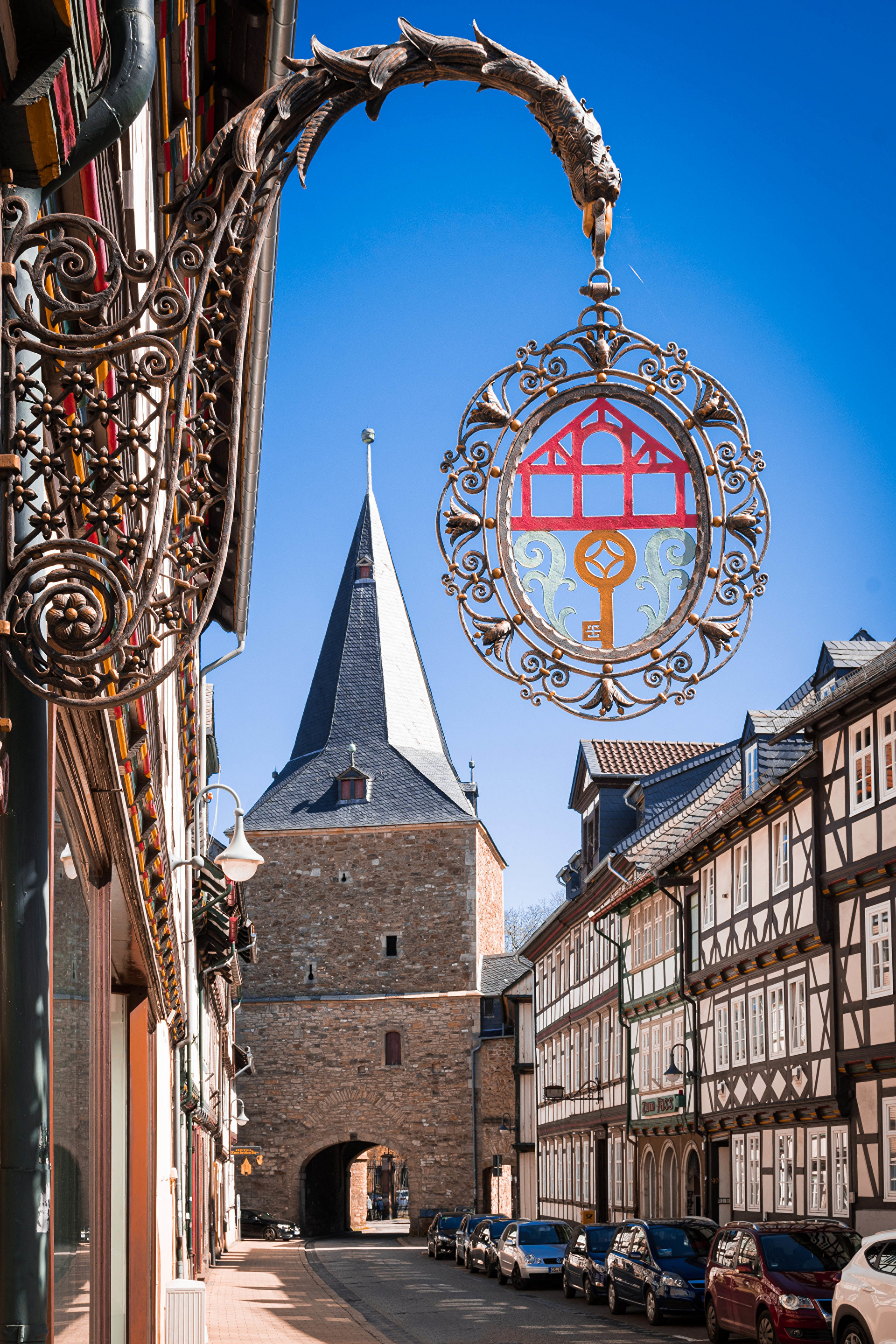 Фото Германия Goslar Улиц Дома Города 1922880