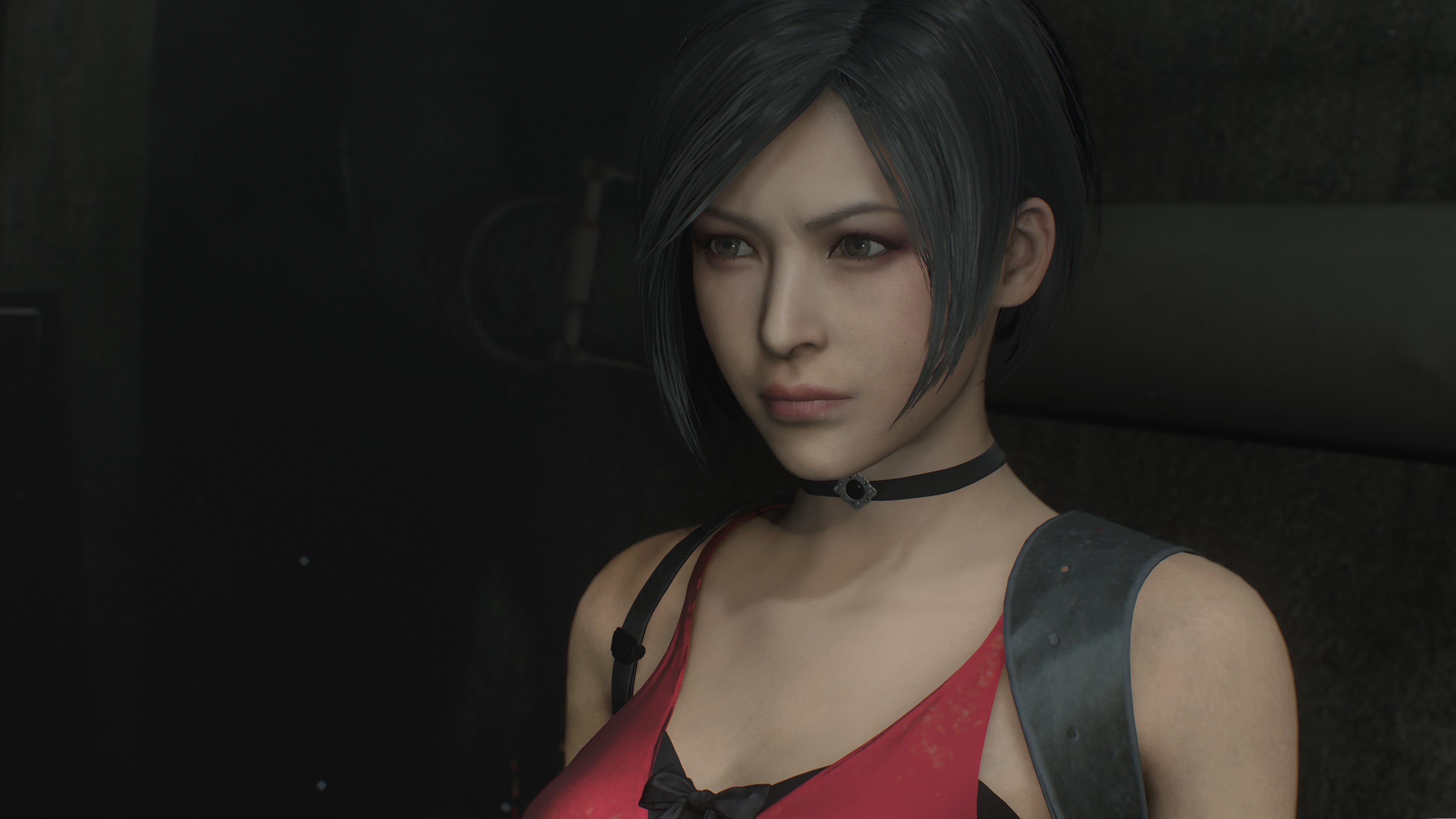 Picture Resident Evil 2 2019 Ada Wong Brunette Girl 3d 3840x2160