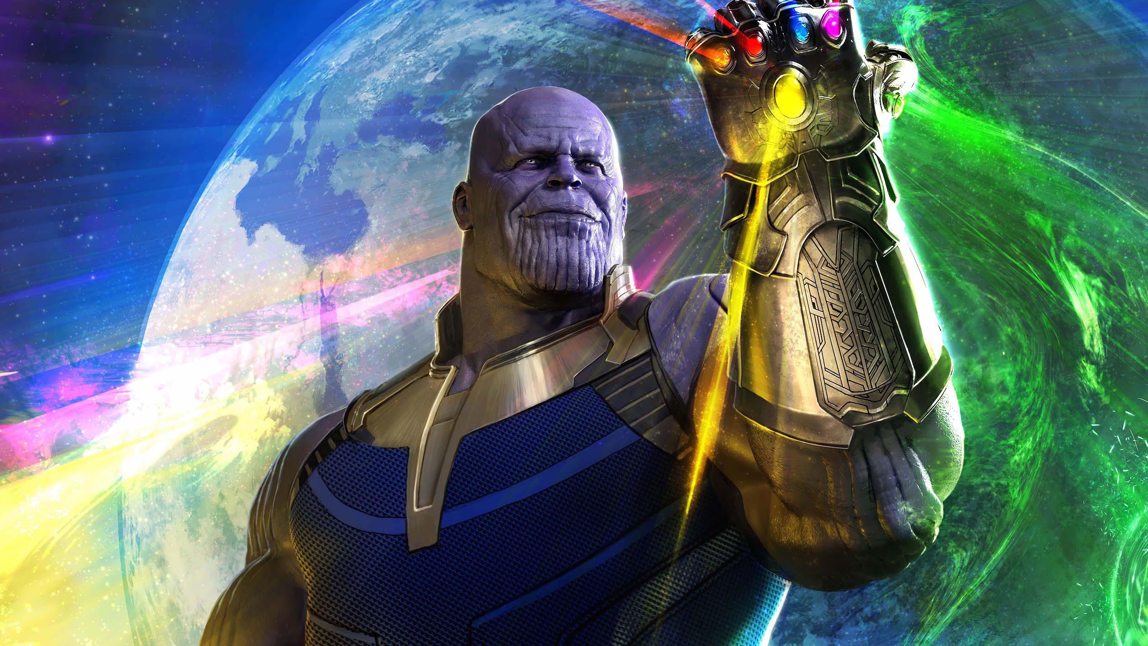 Images Avengers: Infinity War Thanos Movies Hands 3840x2160