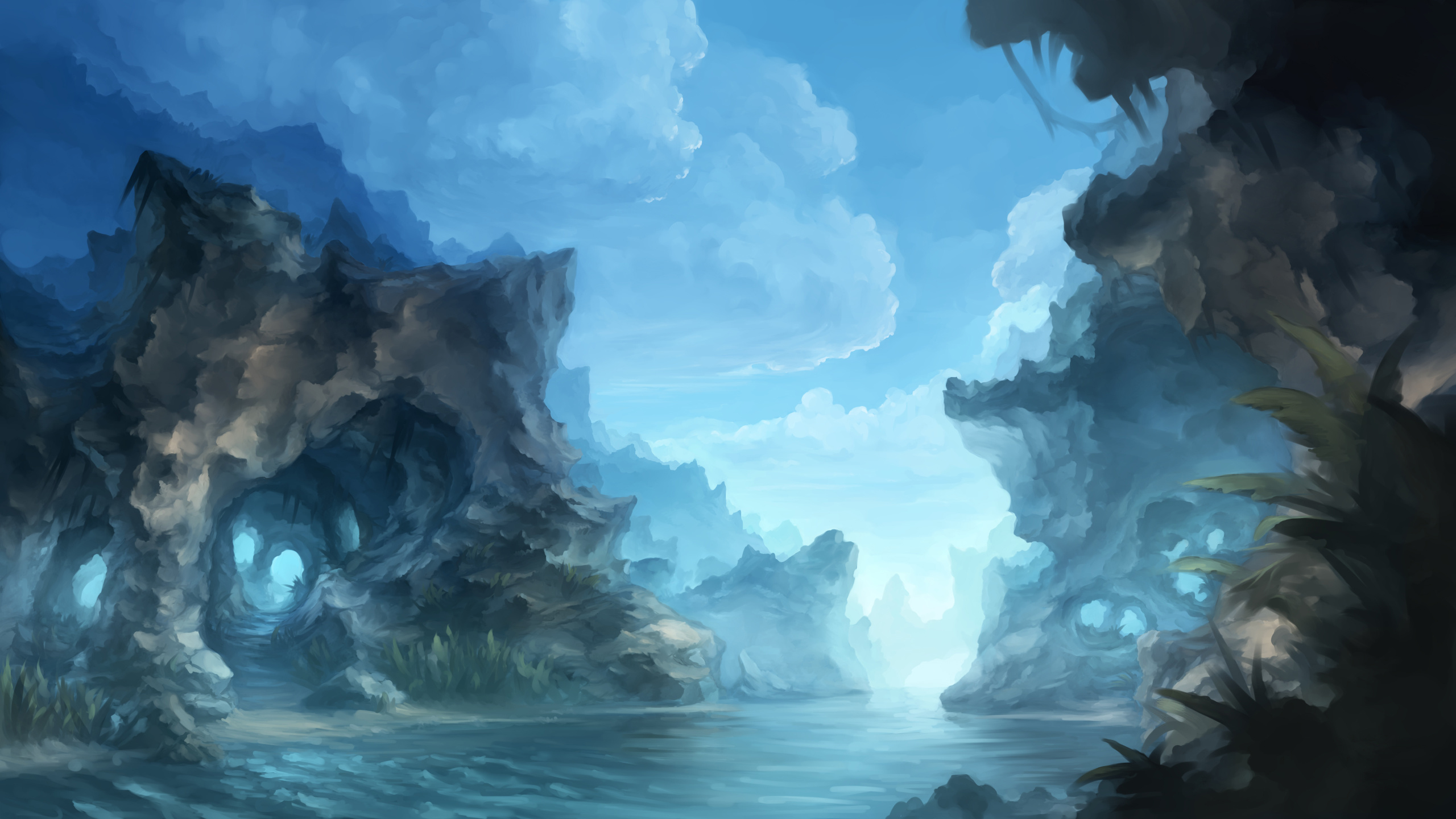 pictures fantasy fantastic world clouds 2560x1440 fantasy fantastic world clouds 2560x1440