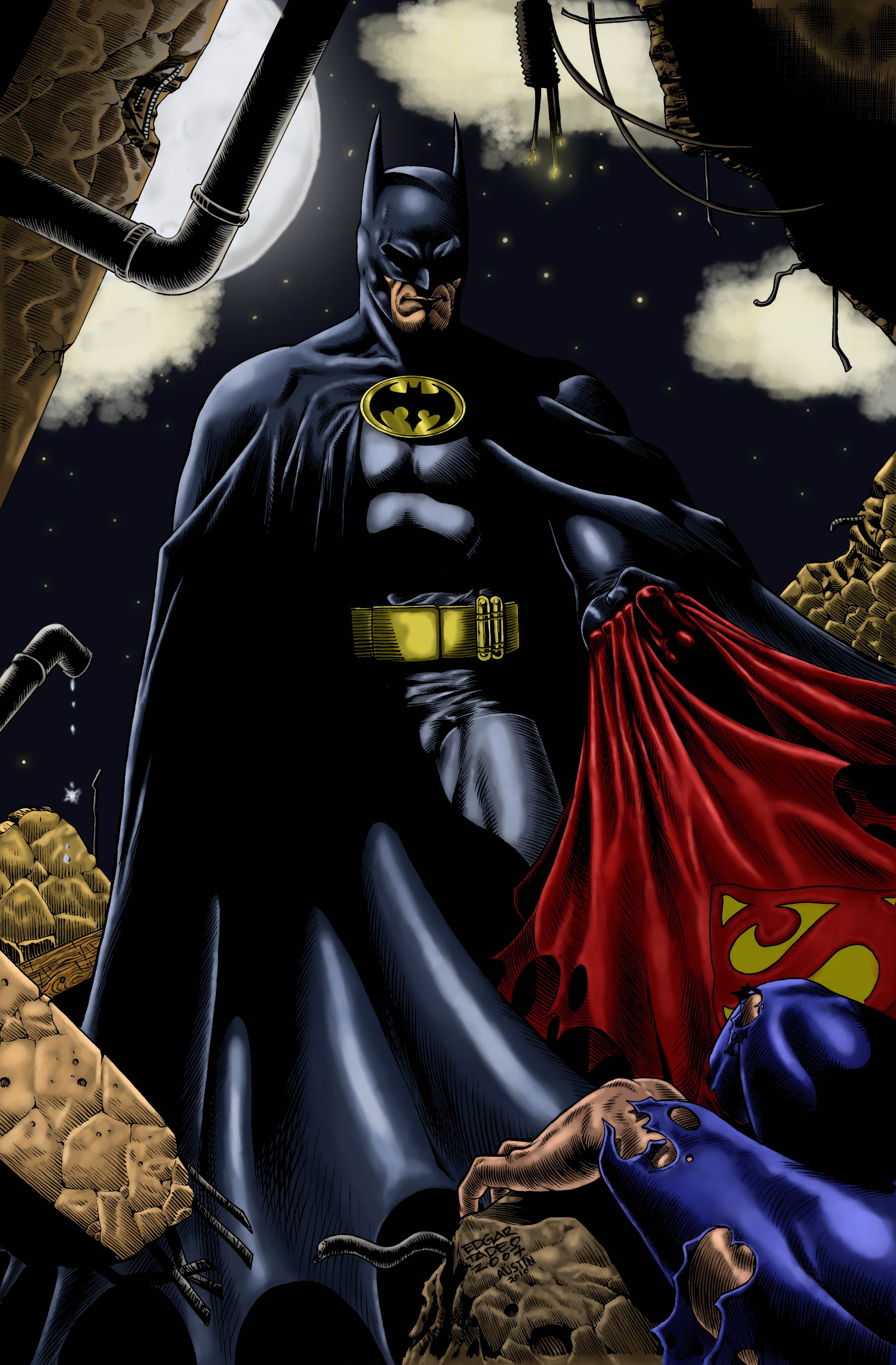 Desktop Hintergrundbilder Superhelden Batman Held Fantasy 1808x2753 für Handy Comic-Helden