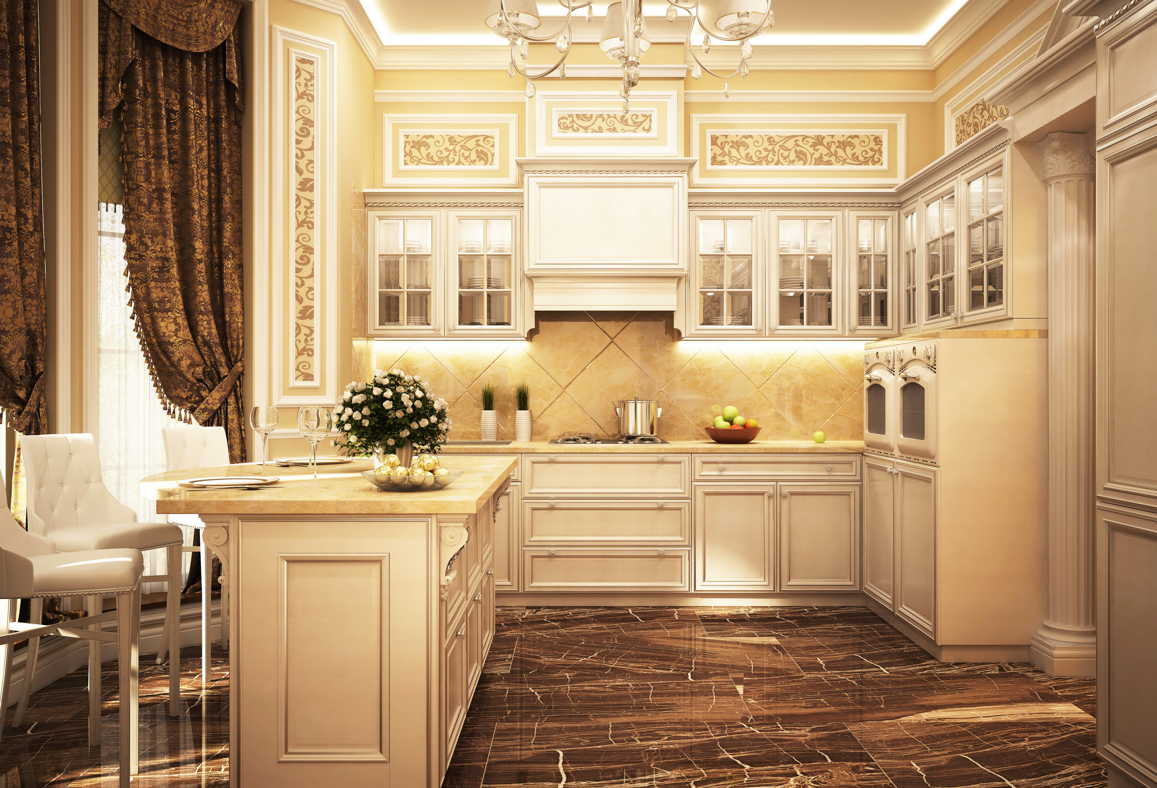 Классические интерьеры кухонь фото. Кухня викласическом стиле. Красивые классические кухни. Классический интерьер кухни. Красивые кухни в классическом стиле.
