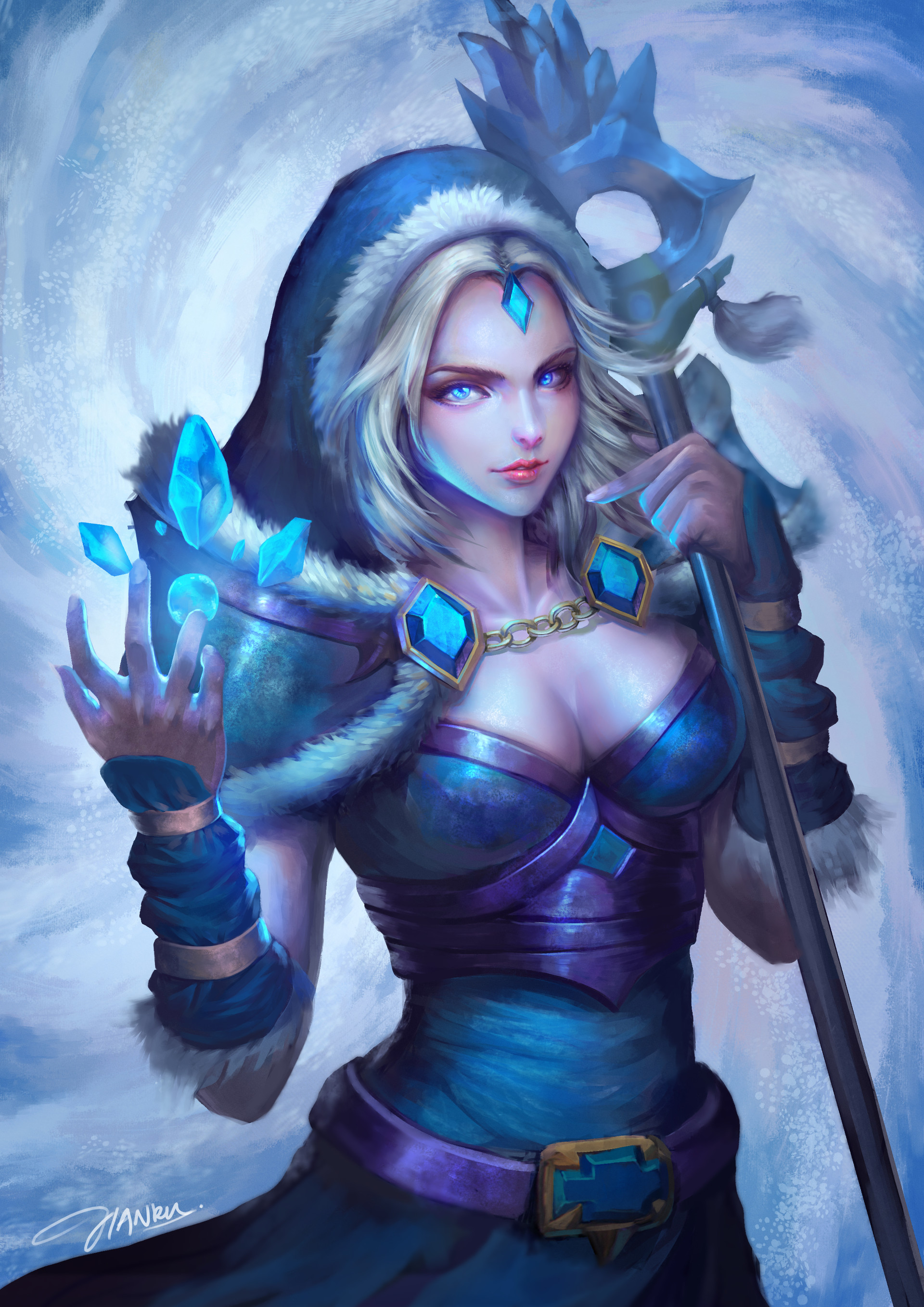 Crystal maiden dota by фото 9