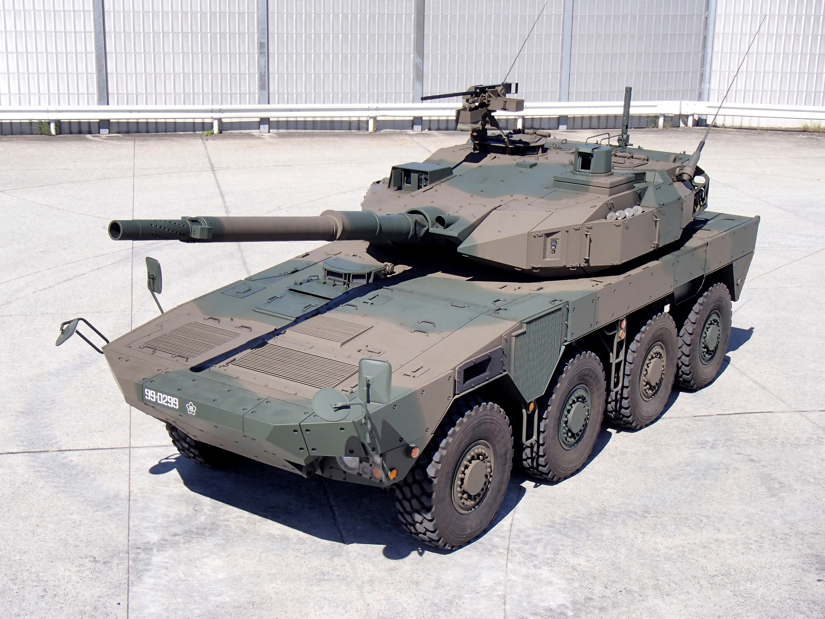 Armamento 2013-18 Type 16 MCV militar Exército