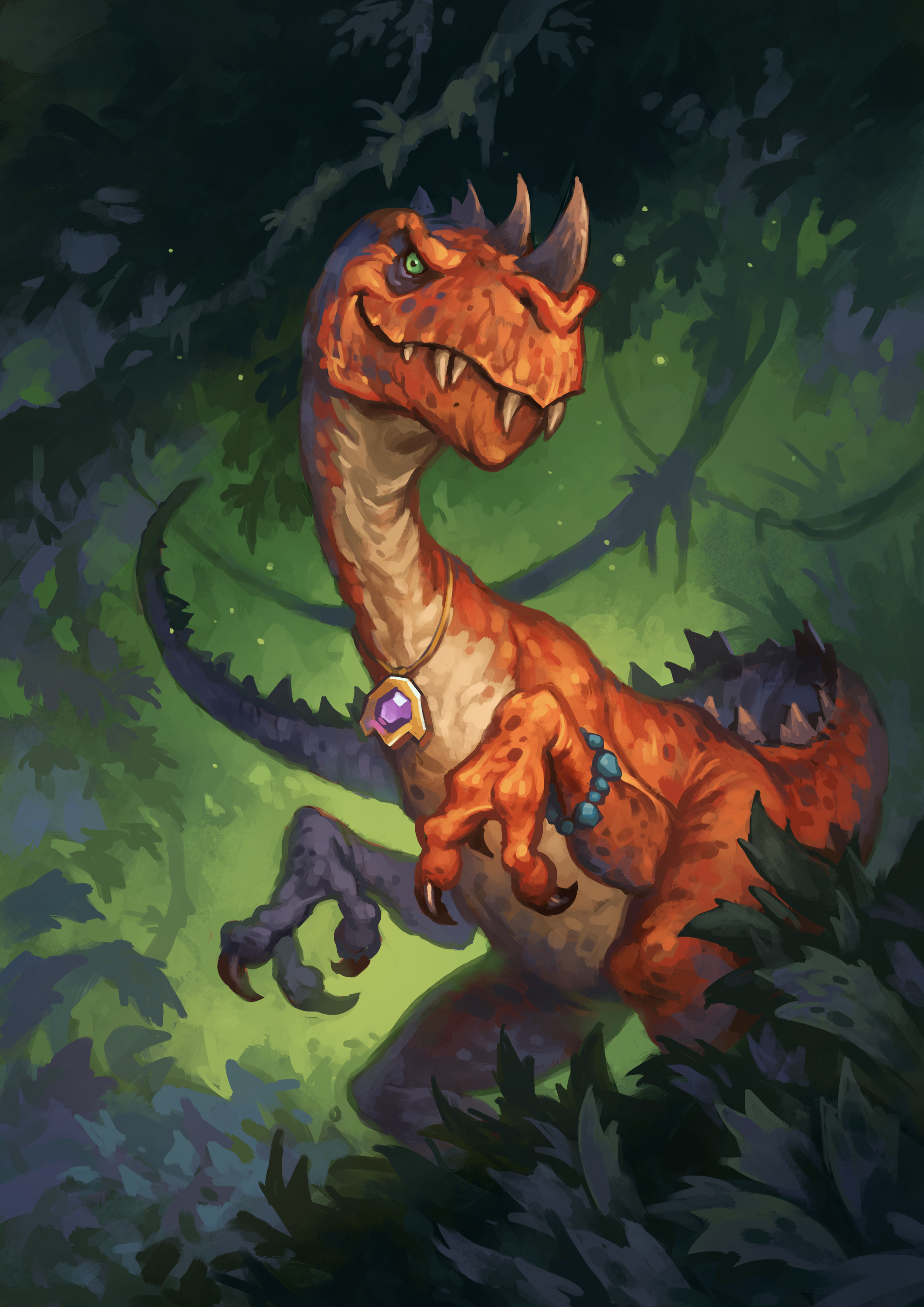 Papeis de parede Hearthstone: Heroes of Warcraft Dinossauros