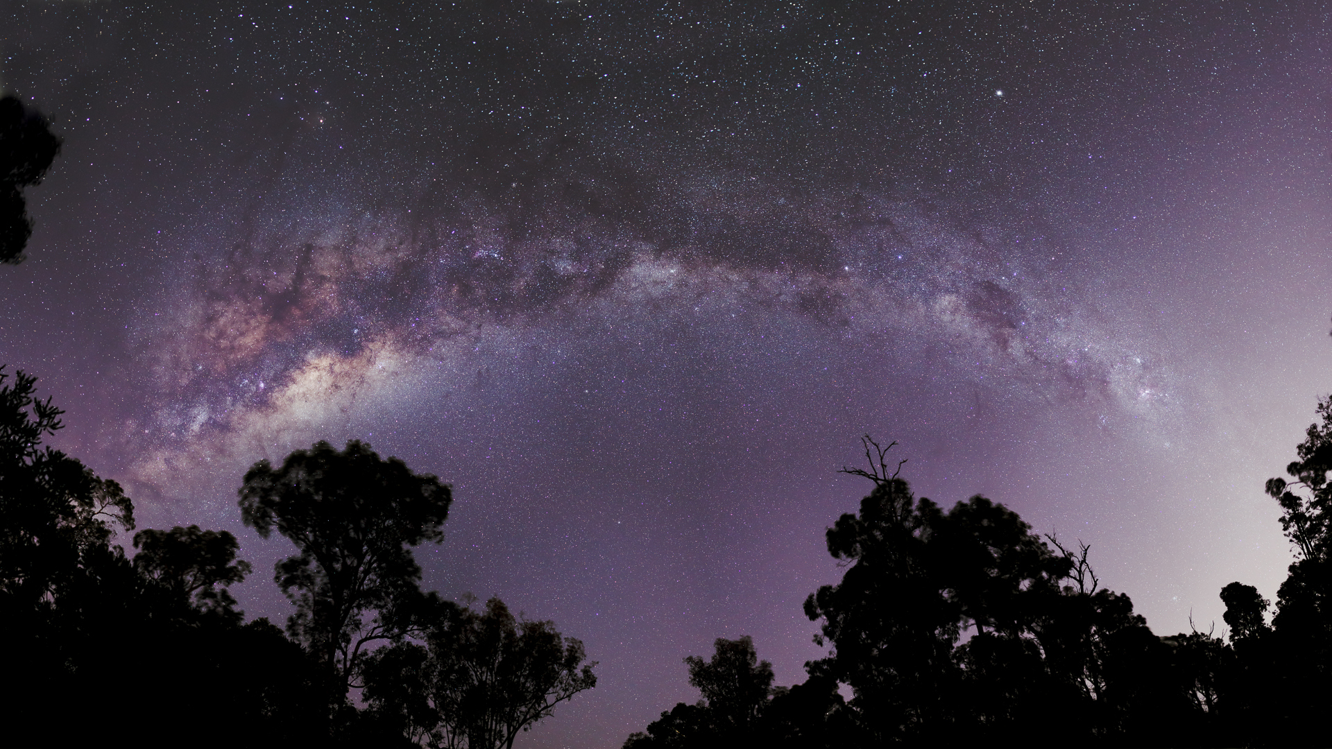 壁紙 19x1080 天の川 空 恒星 夜 宇宙空間 ダウンロード 写真