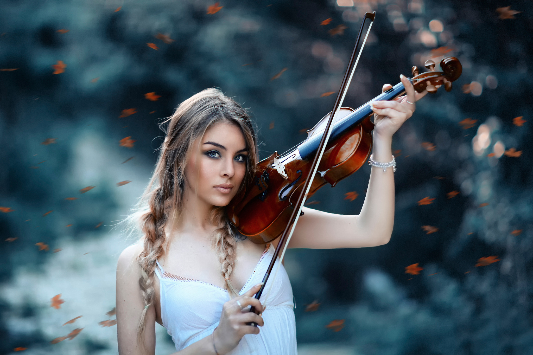 Найти красивейшую музыку. Алессандро ди Чикко. Девушки со скрипкой.
