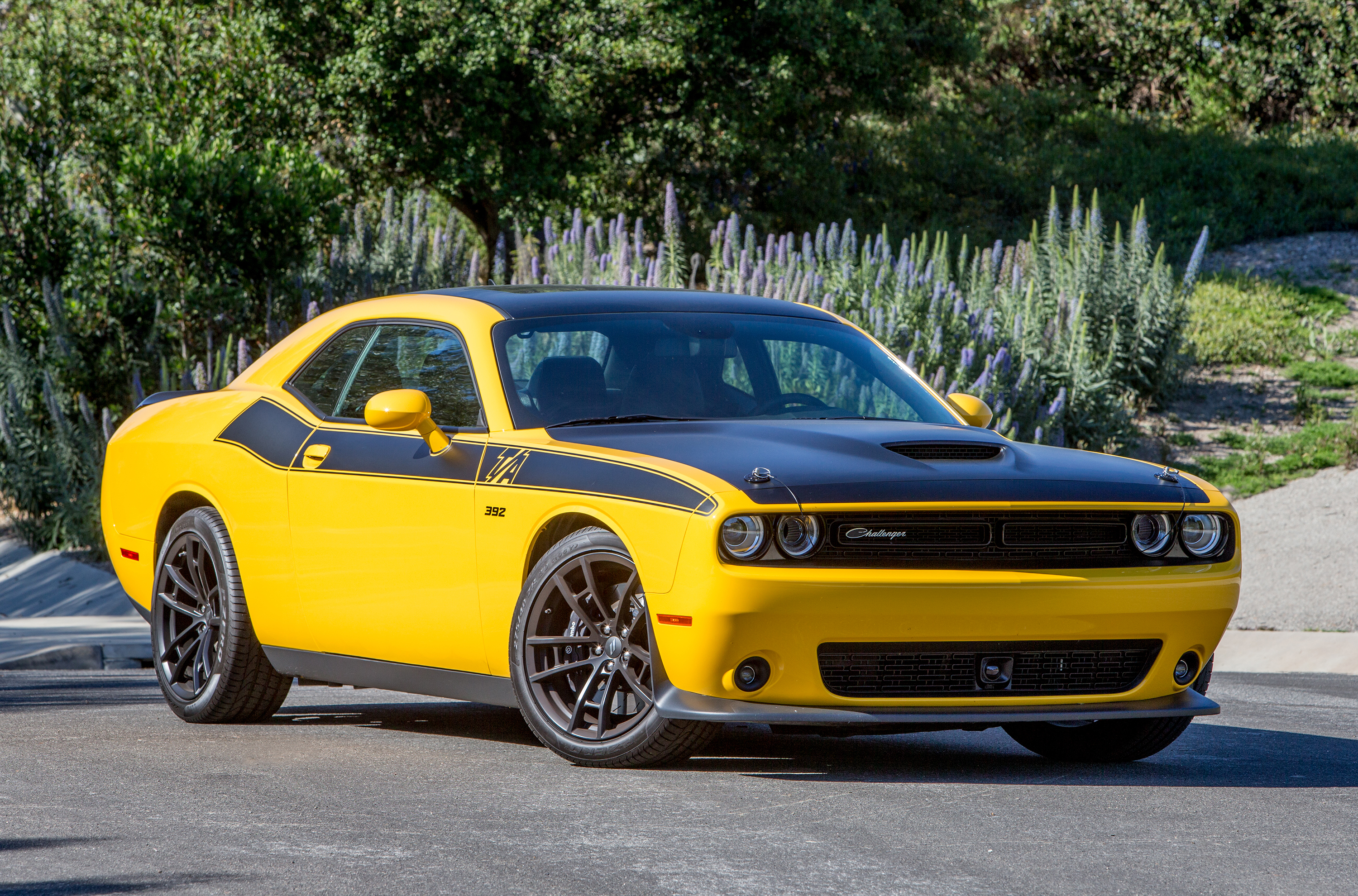 Fotos Dodge 2017 Challenger T A 392 Gelb Auto 3000x1980