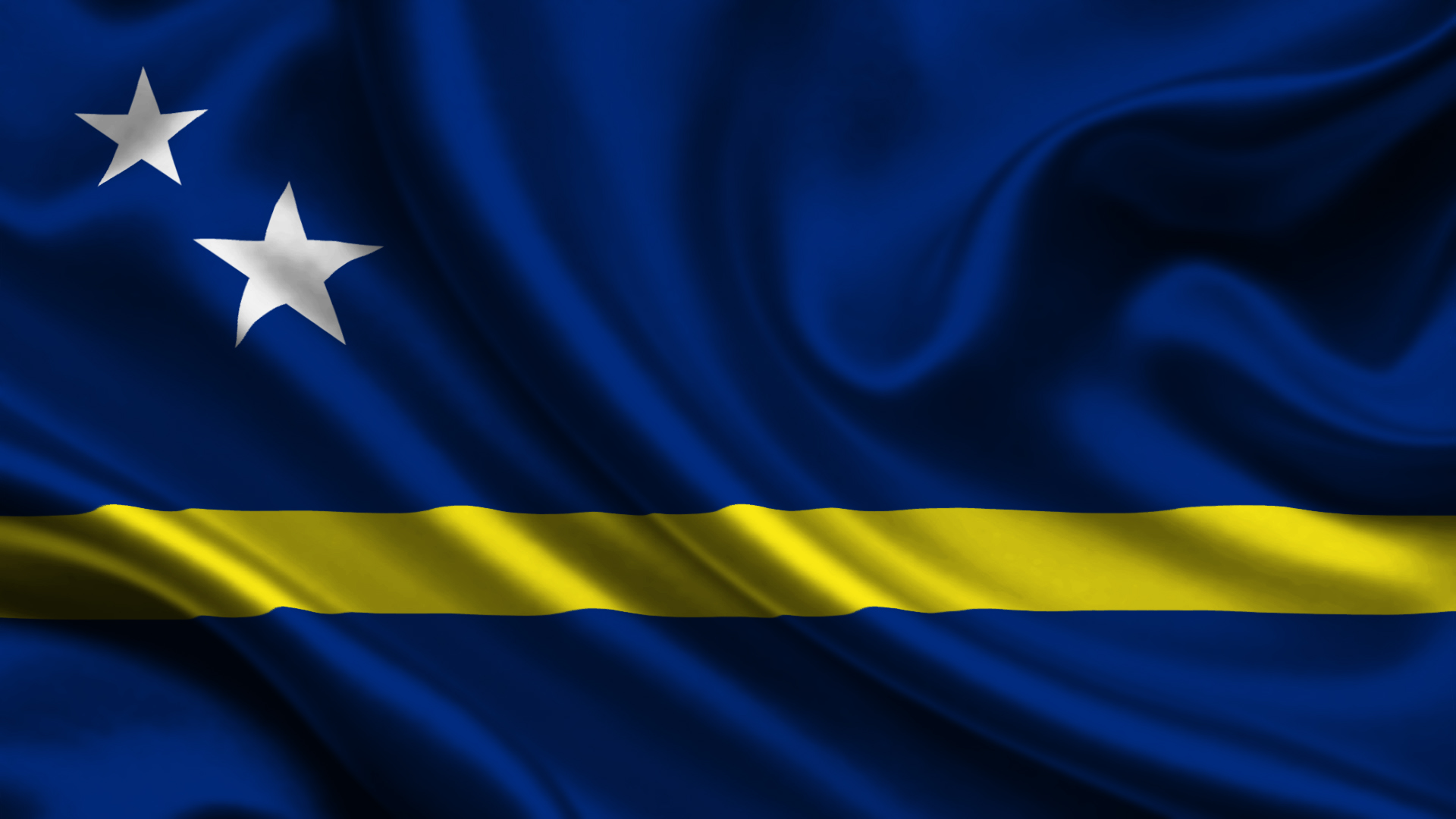 Papeis de parede 1920x1080 Curacao Bandeira baixar imagens