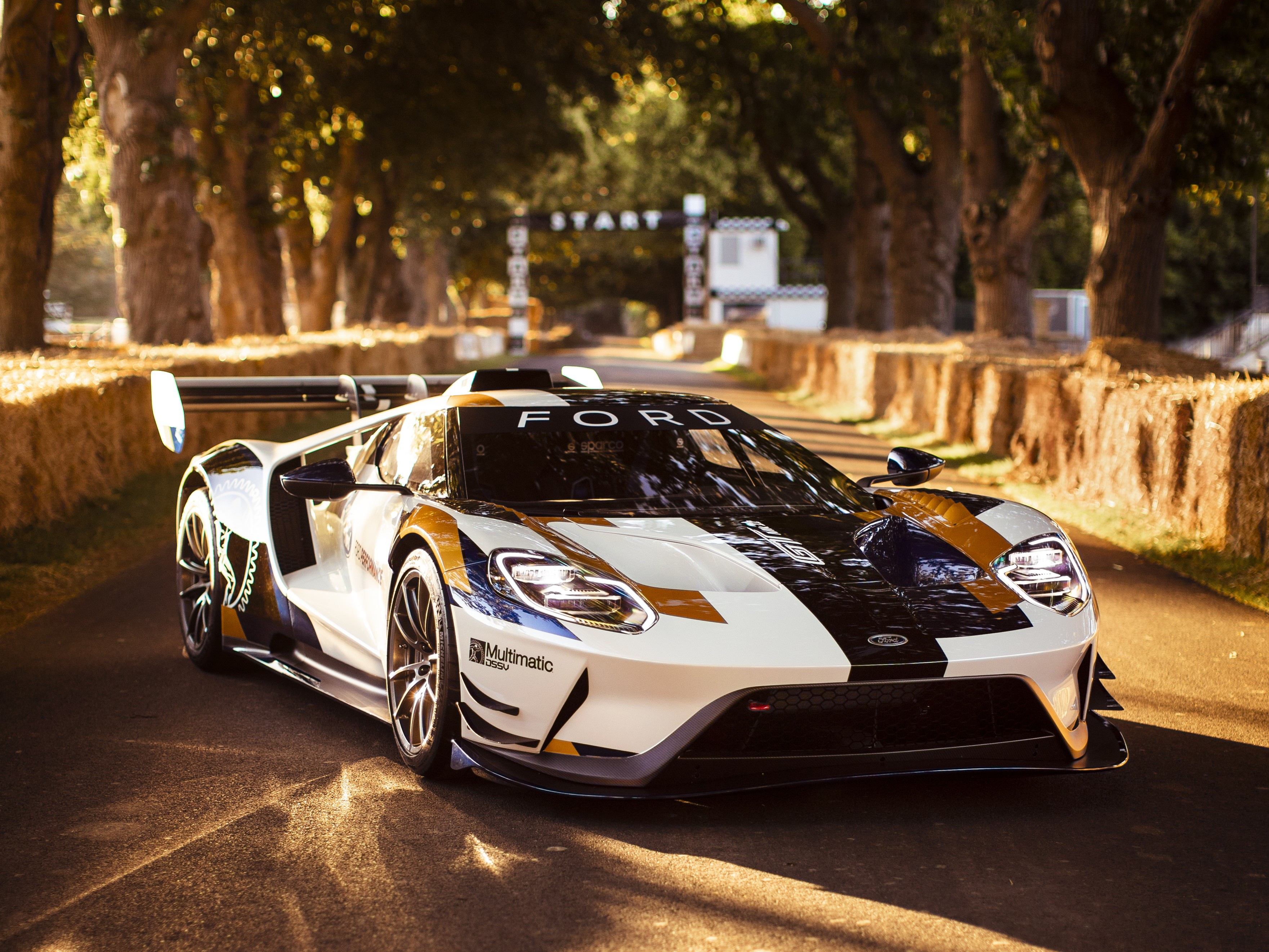 Desktop Wallpapers Ford Tuning GT Mk II automobile 3523x2643 Cars auto