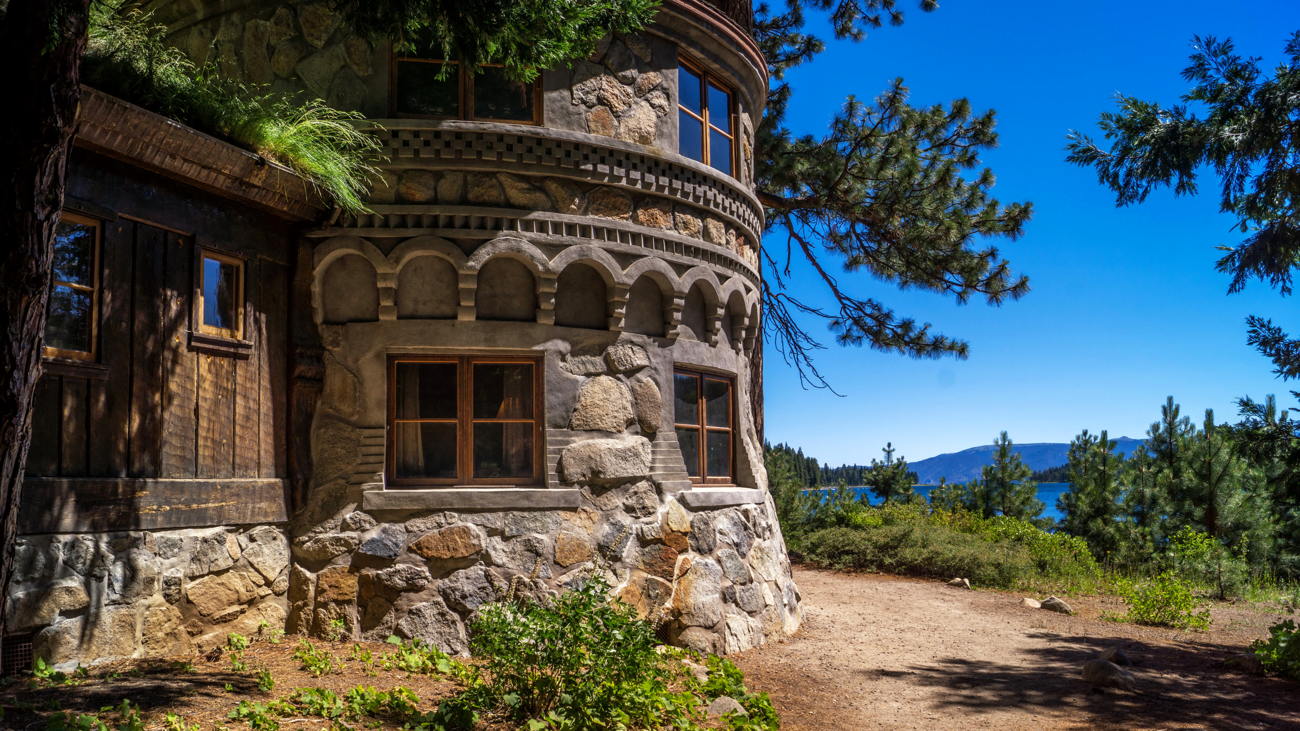 Фотографии америка Lake Tahoe Дома город Дизайн 4480x2520