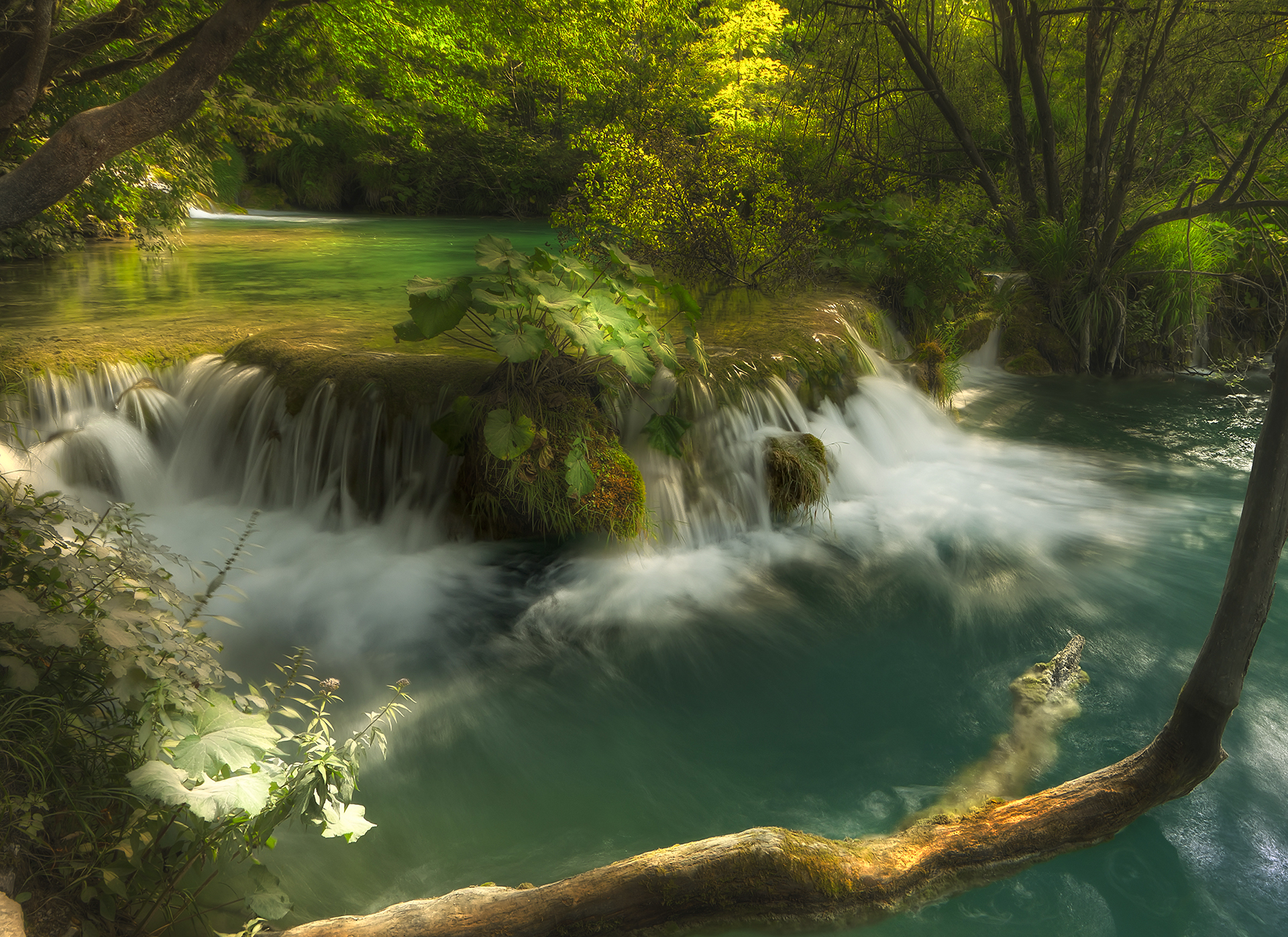 Озера водопад лес. Национальный парк Плитвицкие озера Хорватия. Плитвицкие озёра водопады. Водопад Плитвицкие озера в Хорватии. Водопад Саставци Хорватия.