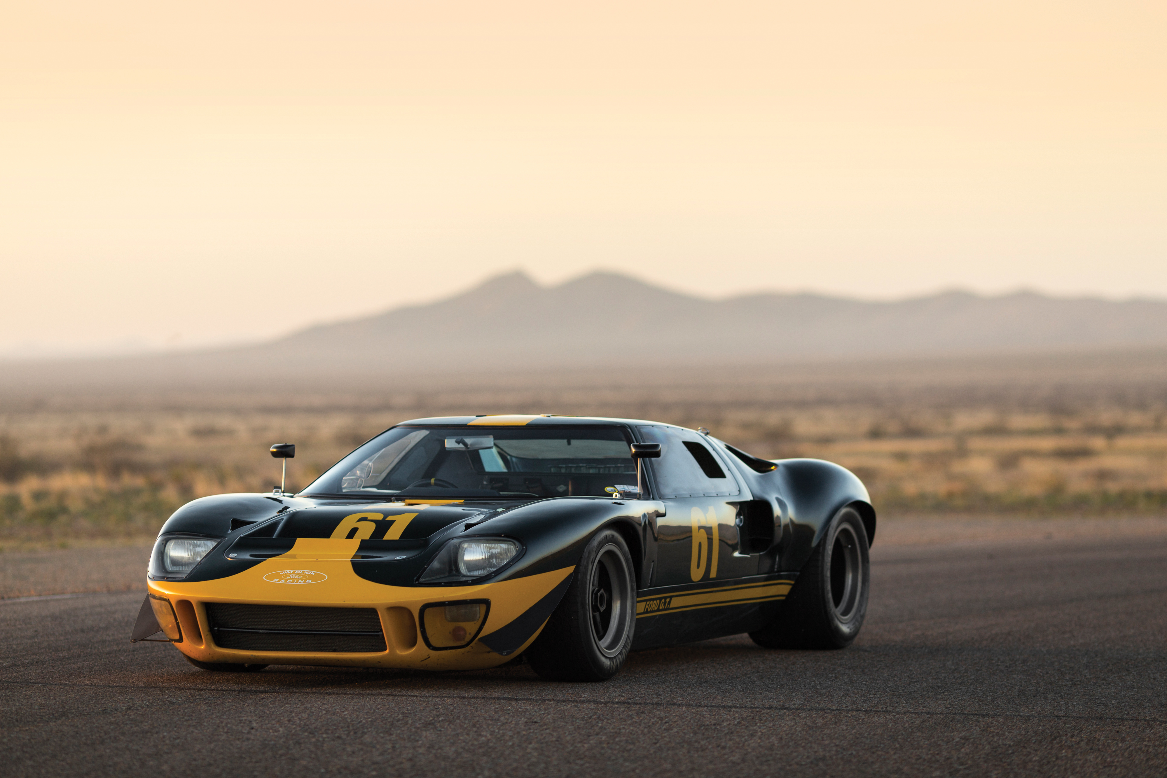 壁紙 4000x2667 フォード モーター レトロ 1966 Gt40 自動車 ダウンロード 写真