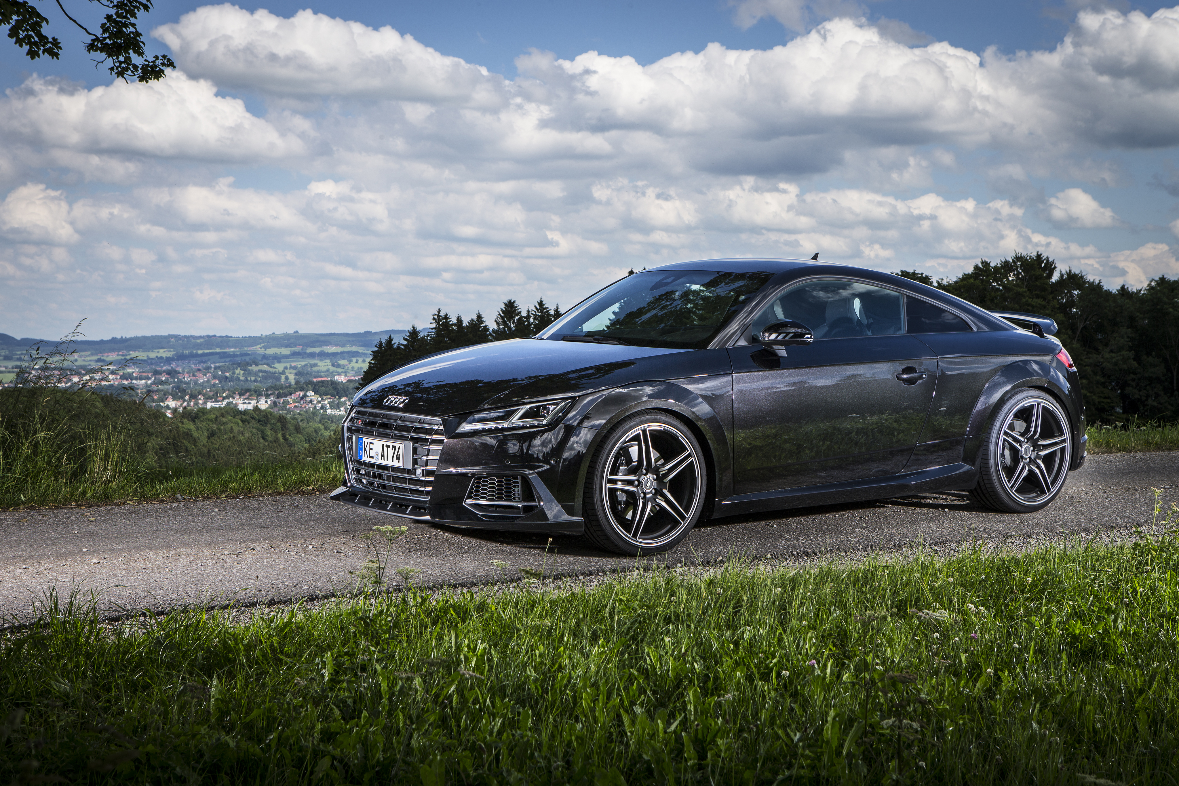 Фотография Audi 2015 ABT TTS Coupe авто 4096x2731 Ауди машина машины Автомобили автомобиль