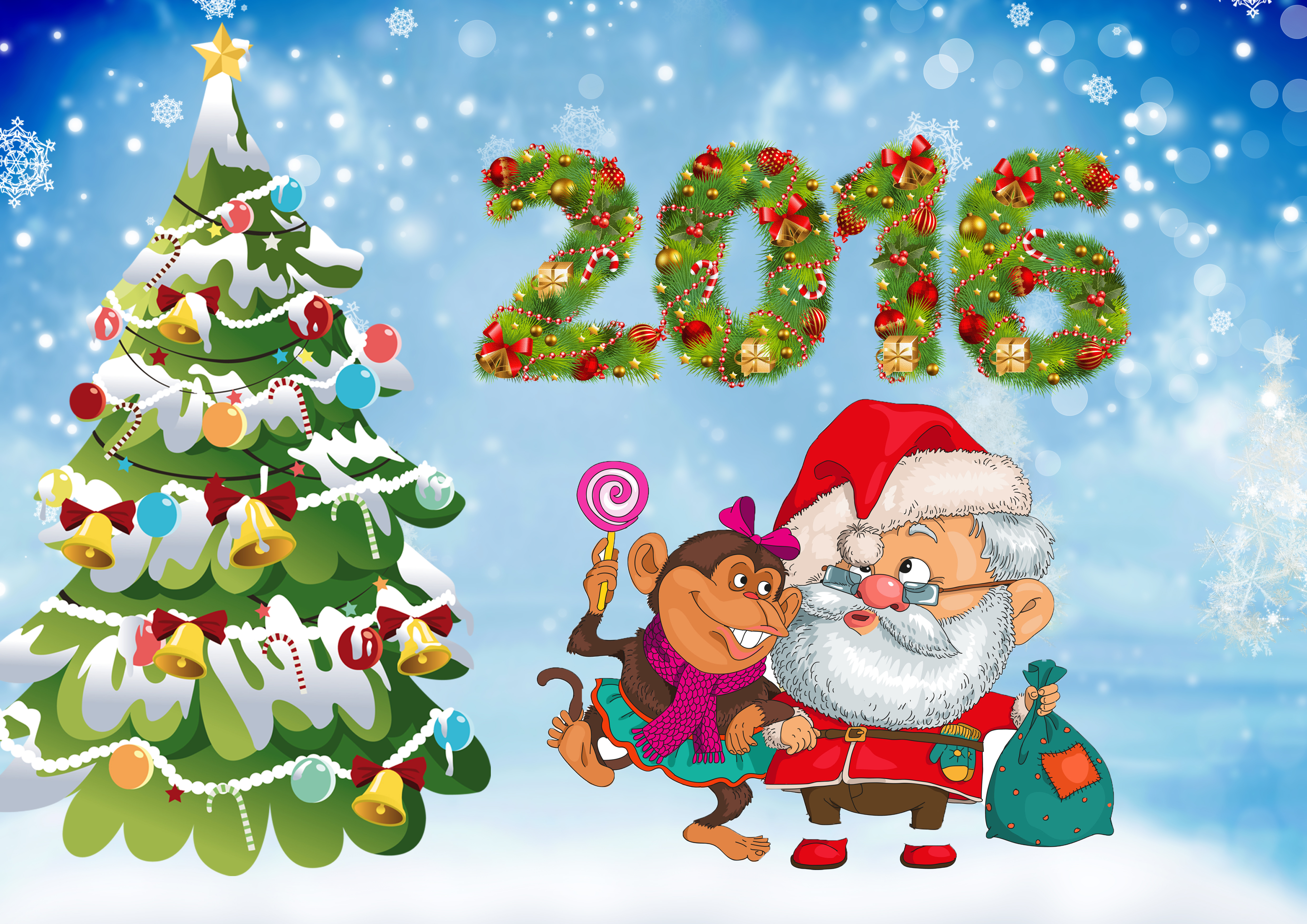 Новый год обезьян. С новым годом. Обезьяна новый год. Открытка к новому году 2016. Новогодние картинки 2016.