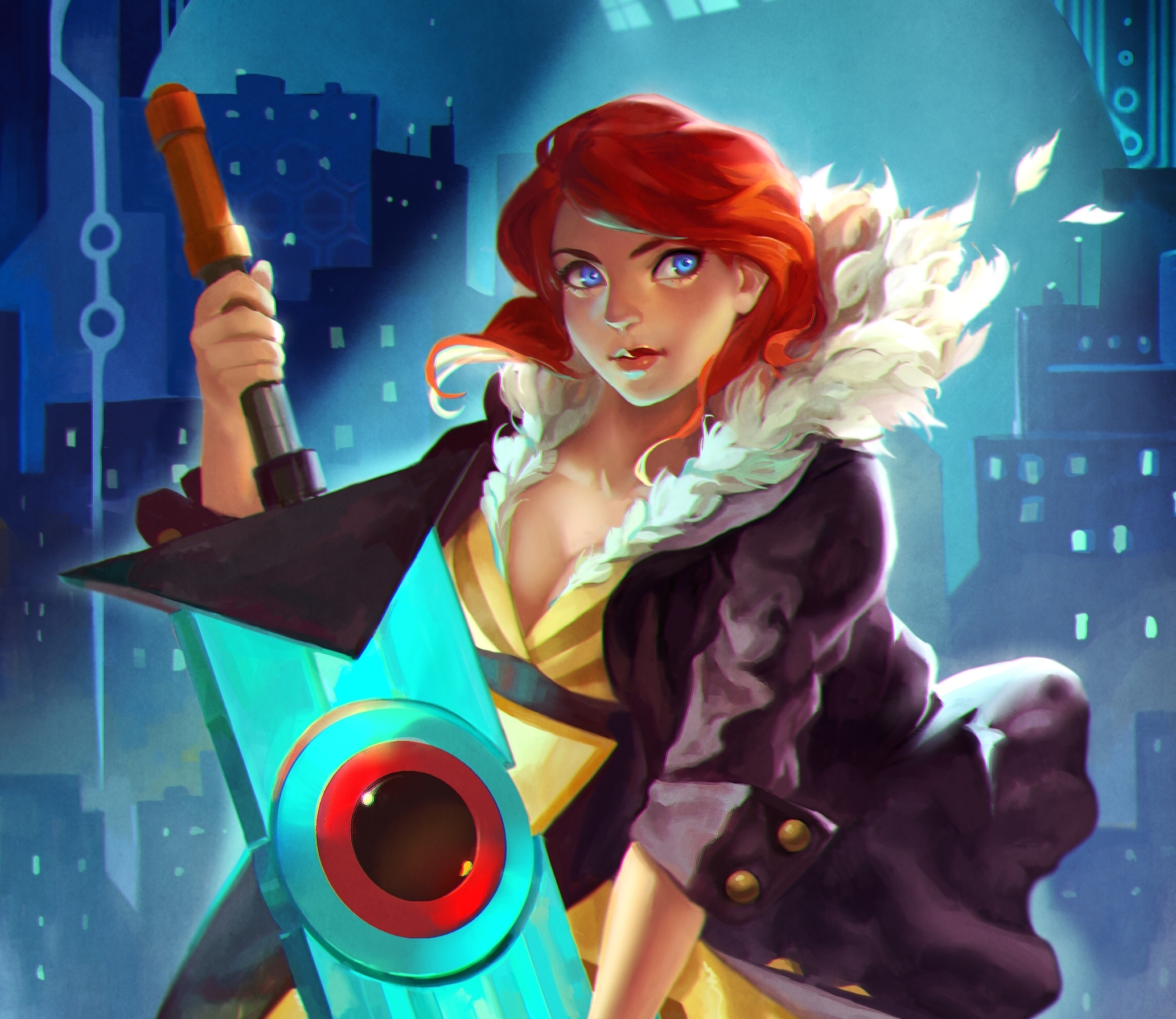 Transistor. Transistor (игра). Transistor игра арт. Transistor Supergiant. Transistor Supergiant games.