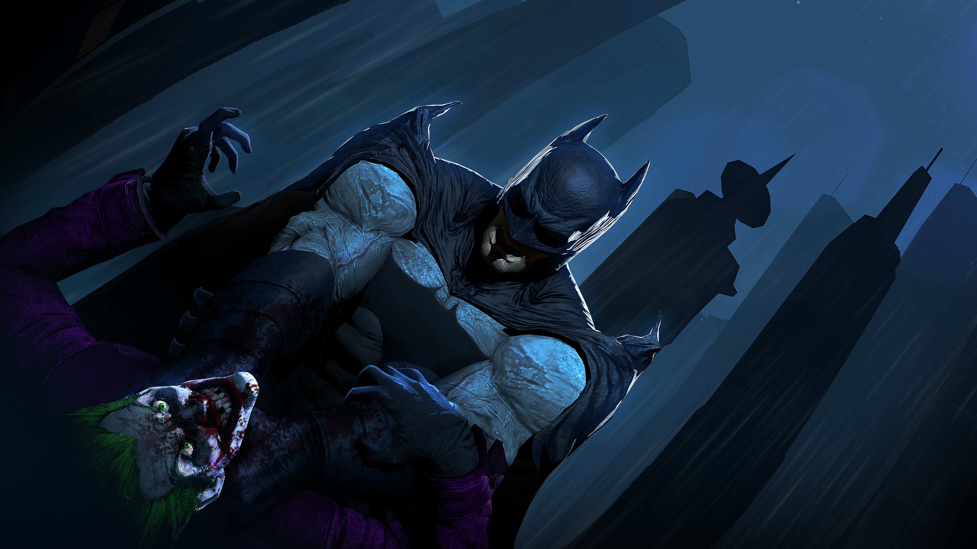 壁紙 3840x2160 バットマン ジョーカー コミックヒーロー The Dark Knight Bruce Wayne ファンタジー ダウンロード 写真