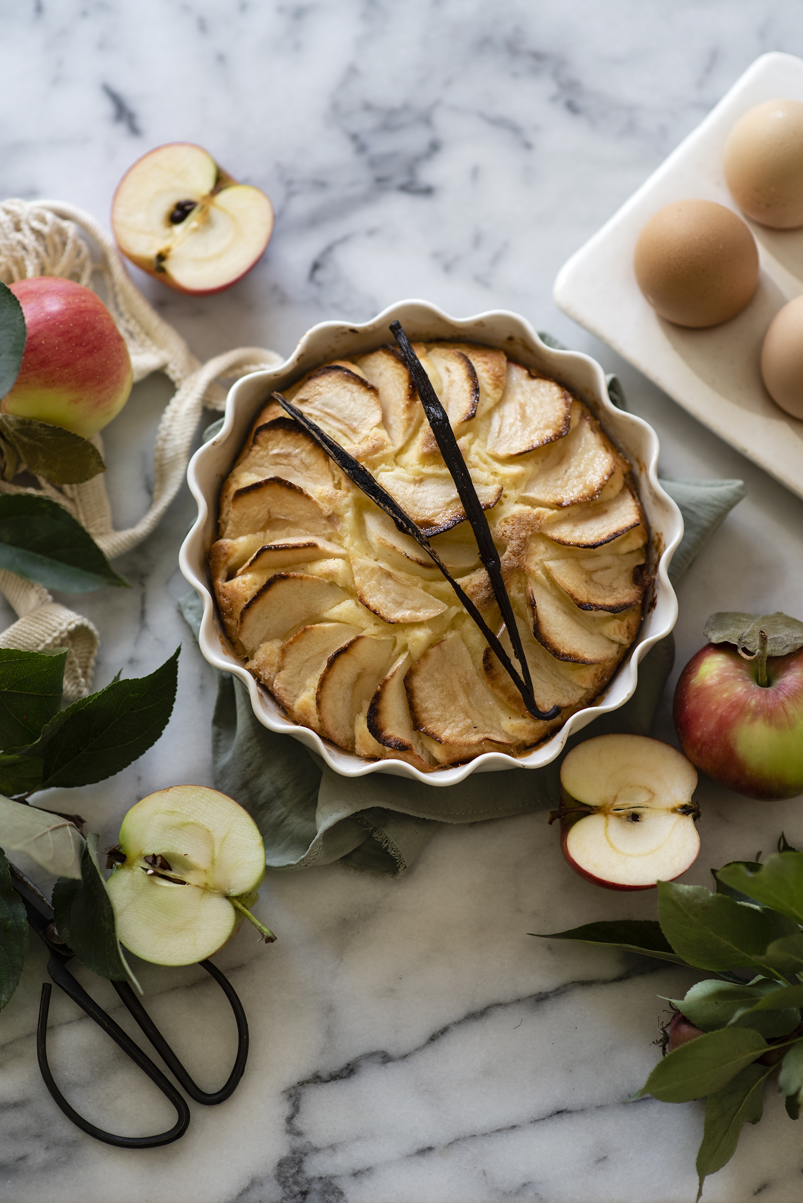 Tapety Nadziewany ciasto Jabłka Jedzenie Wyroby piekarnicze  dla Telefon komórkowy żywność