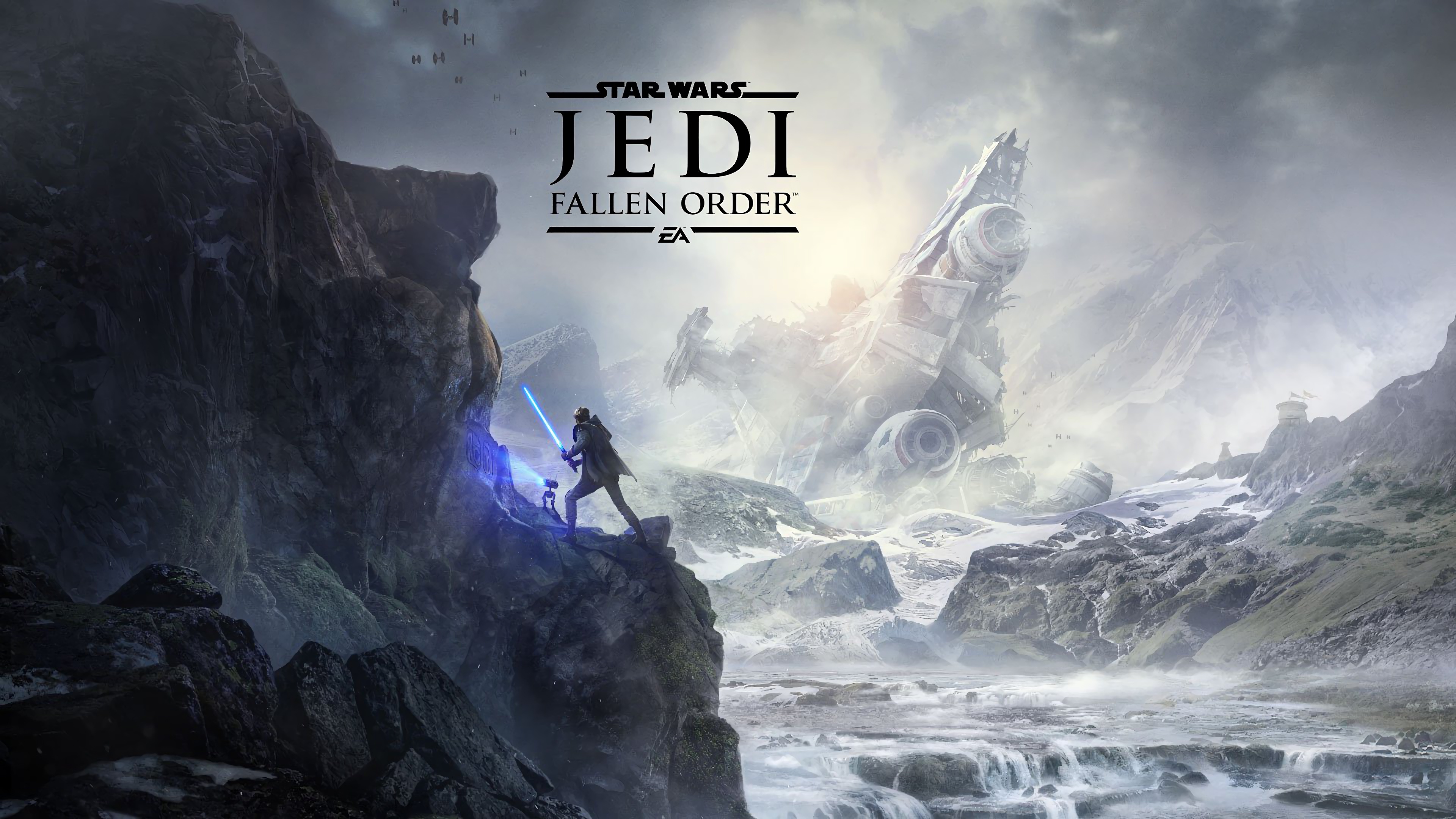 壁紙 3840x2160 スター ウォーズ Star Wars Jedi Fallen Order 岩 ゲーム ダウンロード 写真