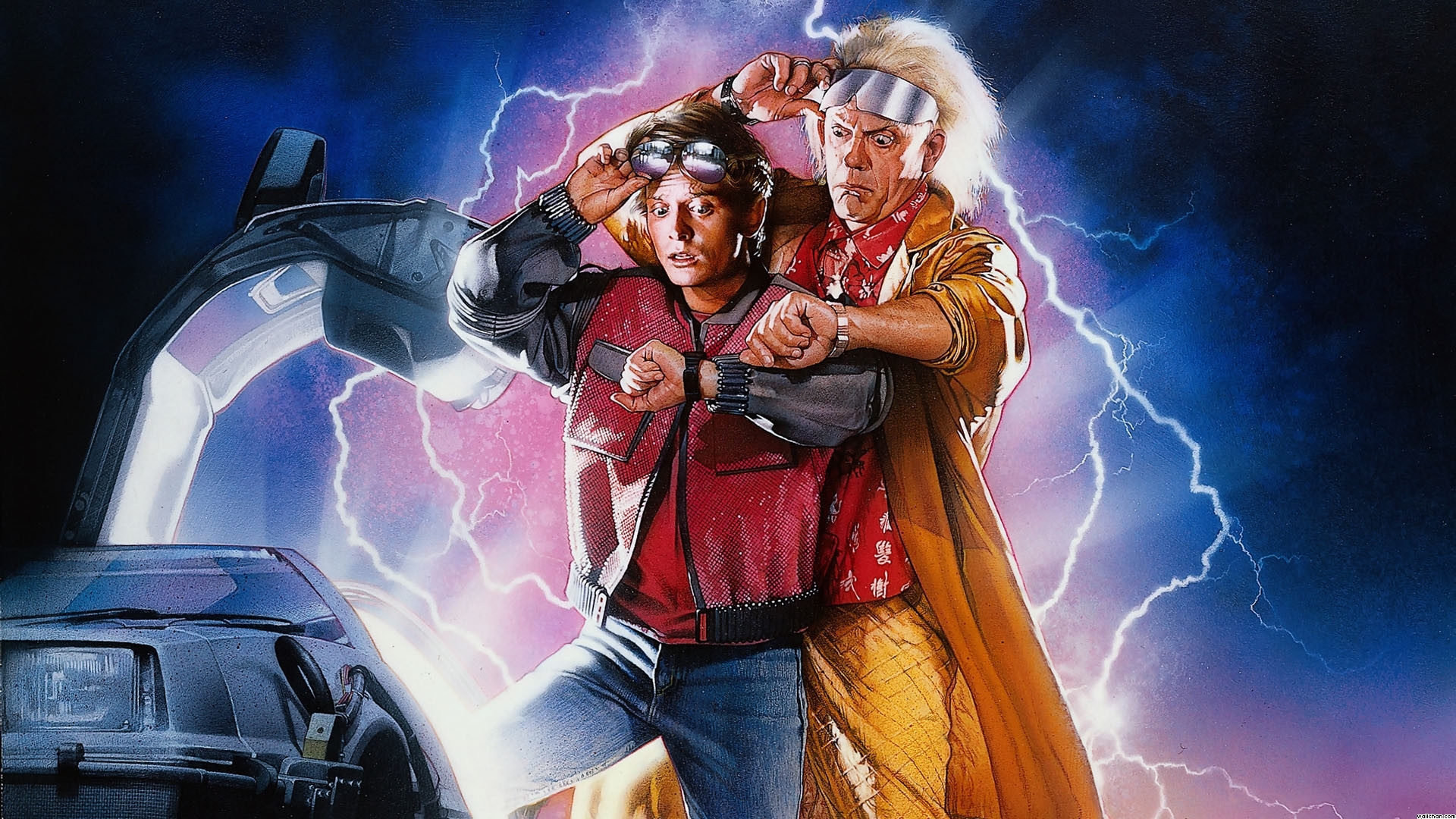 Images Back To The Future Men Lightning Bolts Movies 19x1080