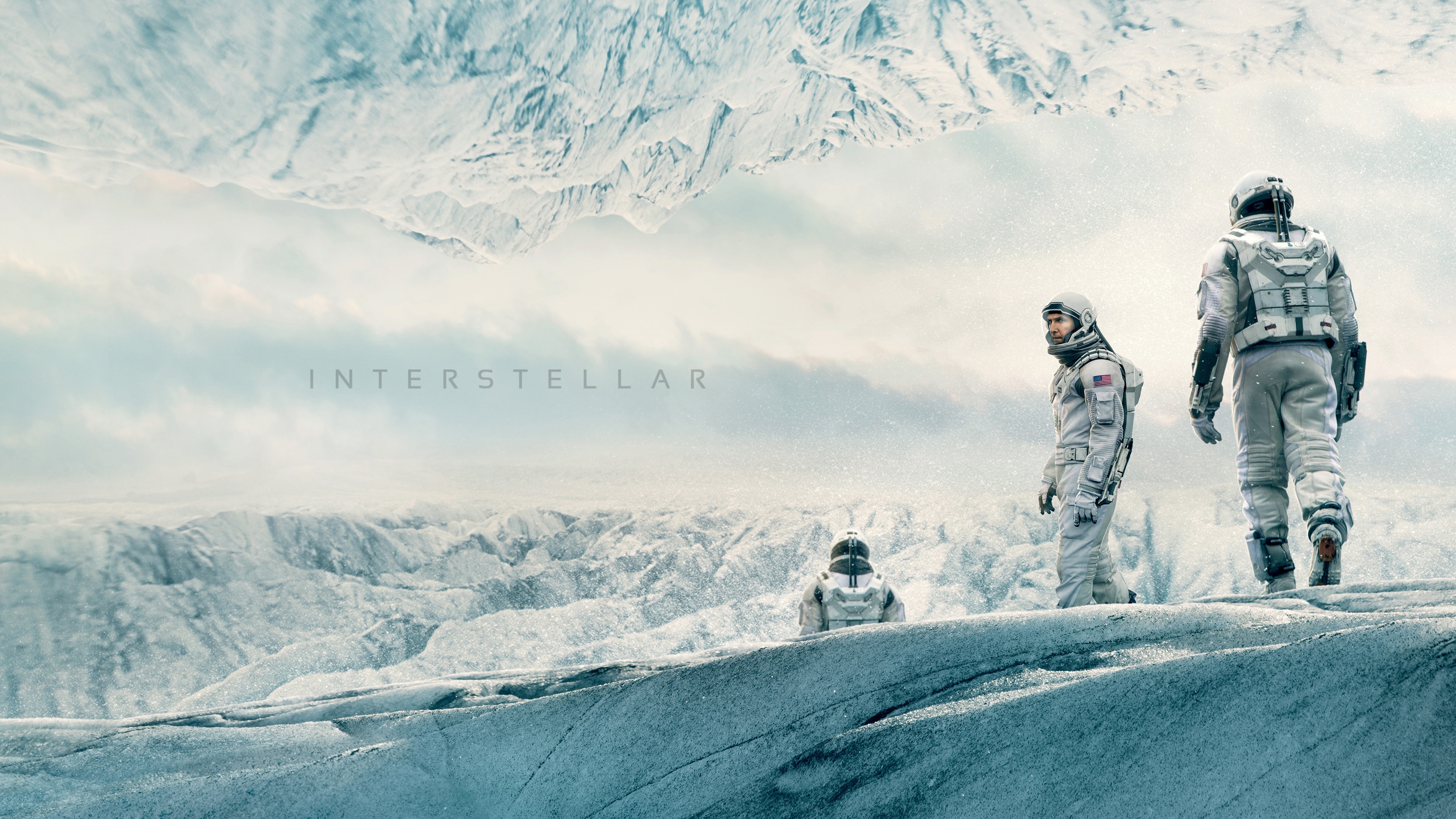 壁紙 3840x2160 男性 宇宙飛行士 インターステラー 2014 映画 ダウンロード 写真
