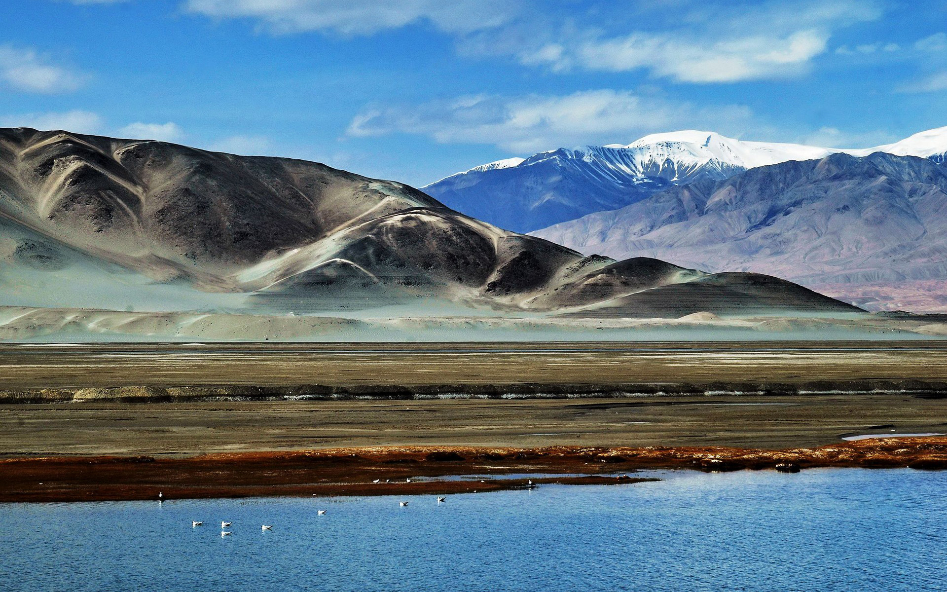 Photo Pamir Mountains Nature Lake 1920x1200   Mountains Lake Pamir 437432 