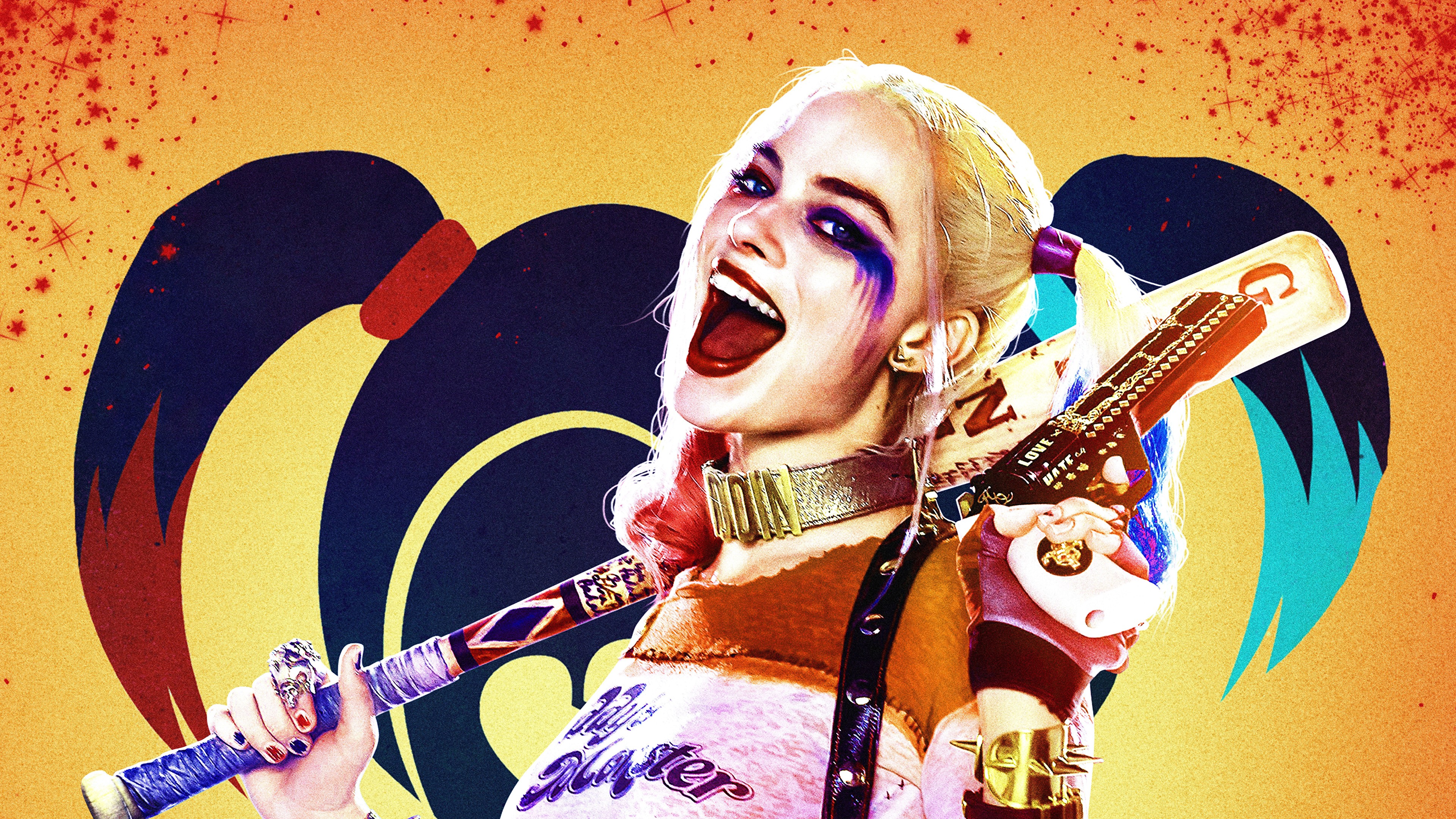 Photos Suicide Squad 16 Margot Robbie Harley Quinn Hero 3840x2160