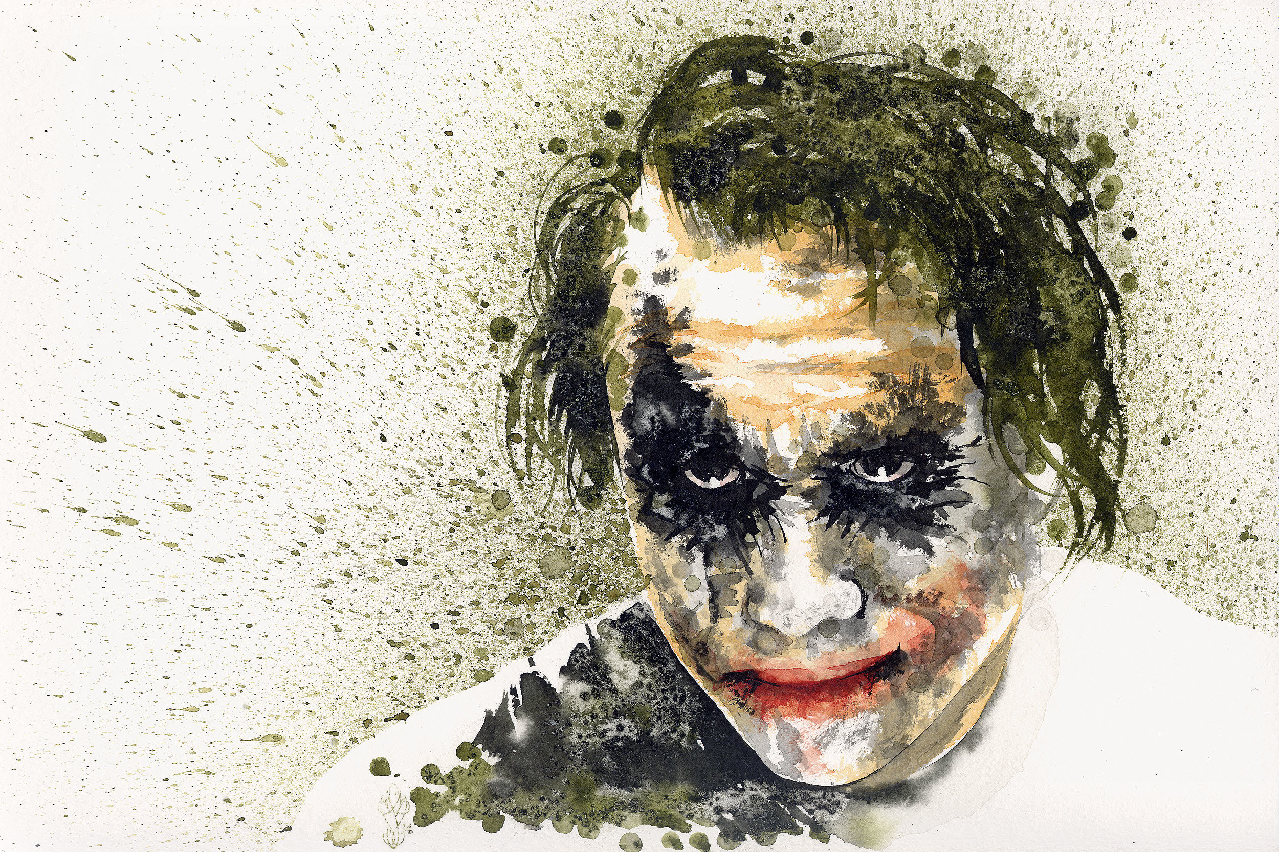 Bilder Von Superhelden Joker Held Mann The Dark Knight 2500x1667