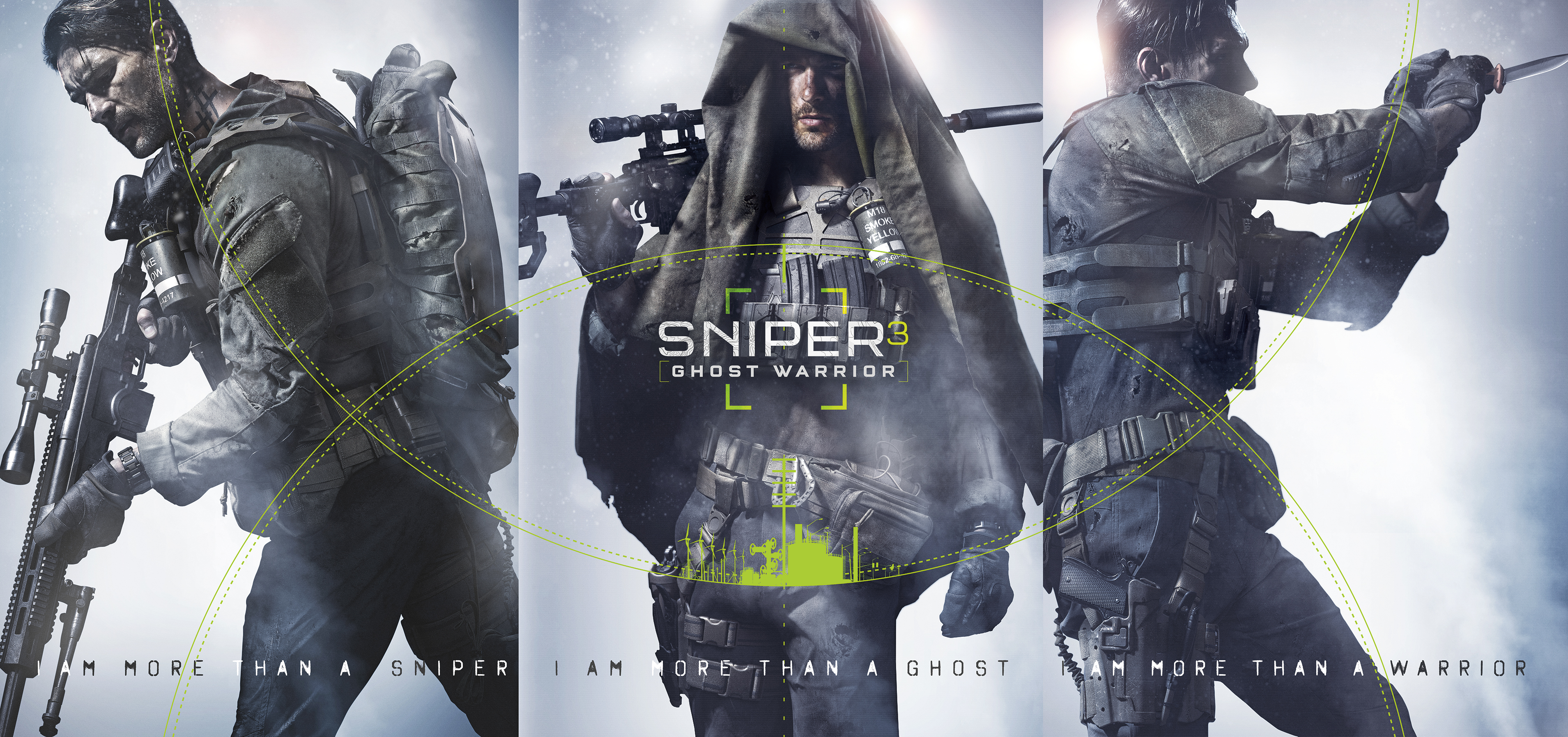 壁紙 3818x1795 Sniper スナイパーライフル Ghost Warrior 3 三 3 狙撃手 ゲーム ダウンロード 写真