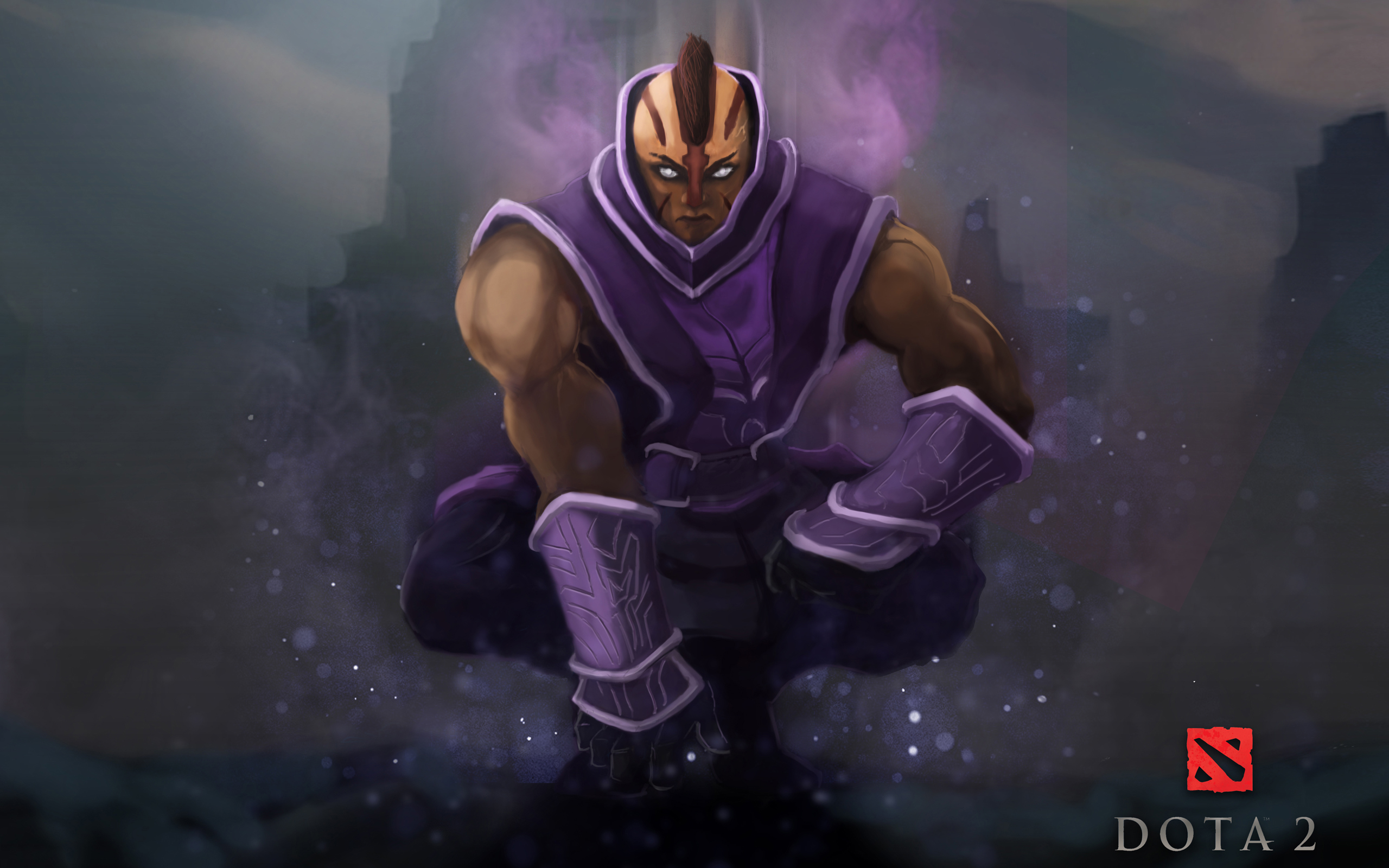 Картинки DOTA 2 Anti-Mage Воители Фантастика компьютерная 2560x1600