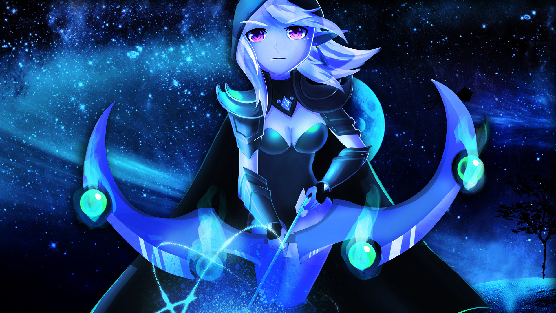 dota 2 drow ranger wallpaper 1920x1080