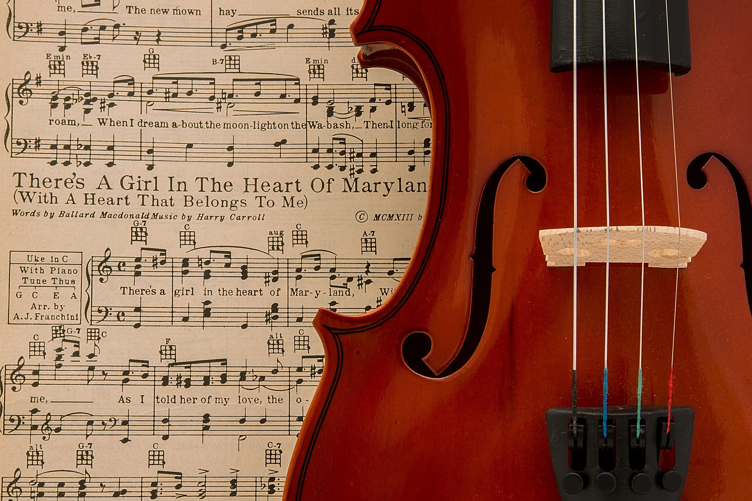 Запись скрипки