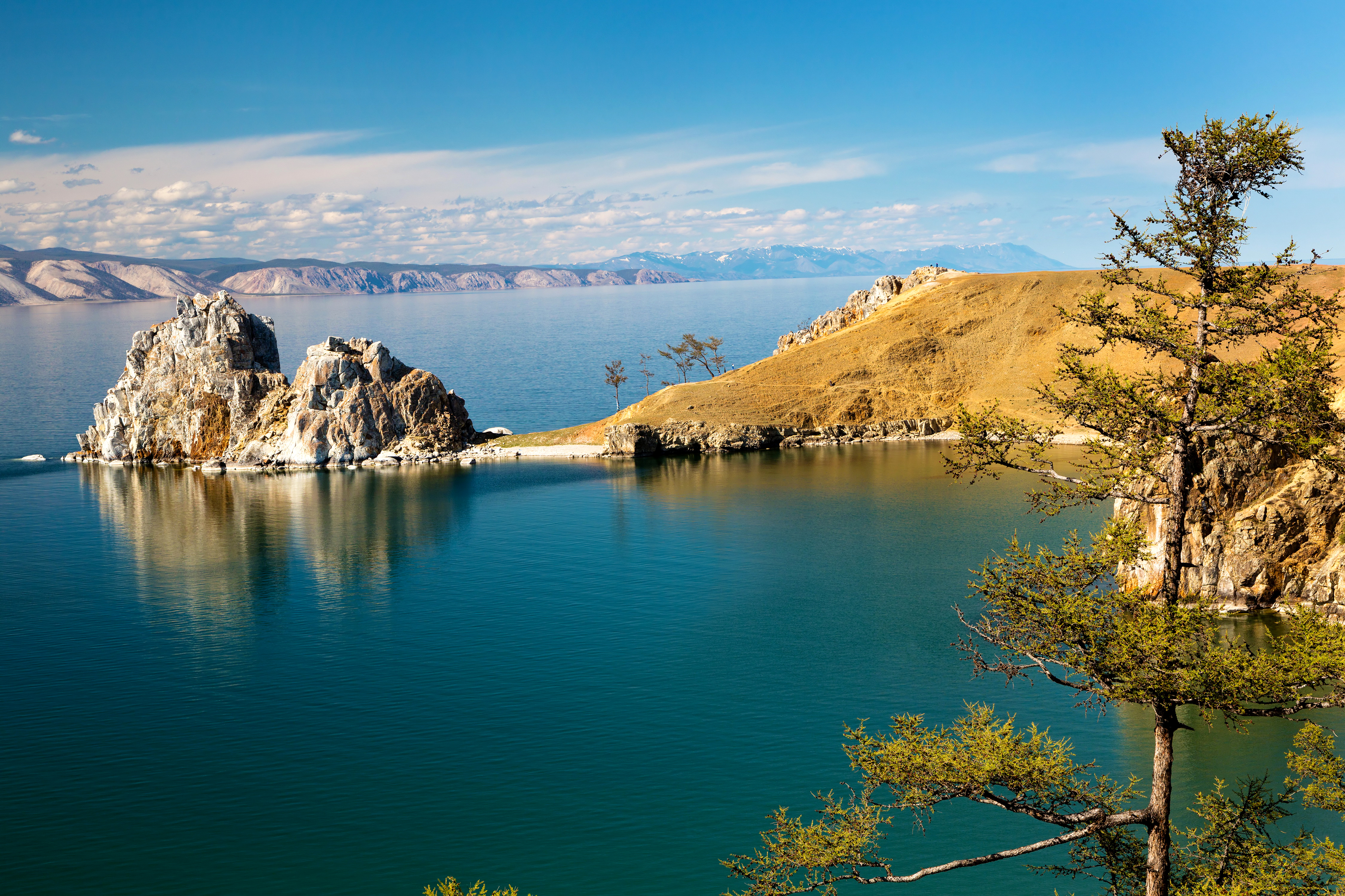 Fonds d'ecran Photographie de paysage Russie Lac Baikal Nature